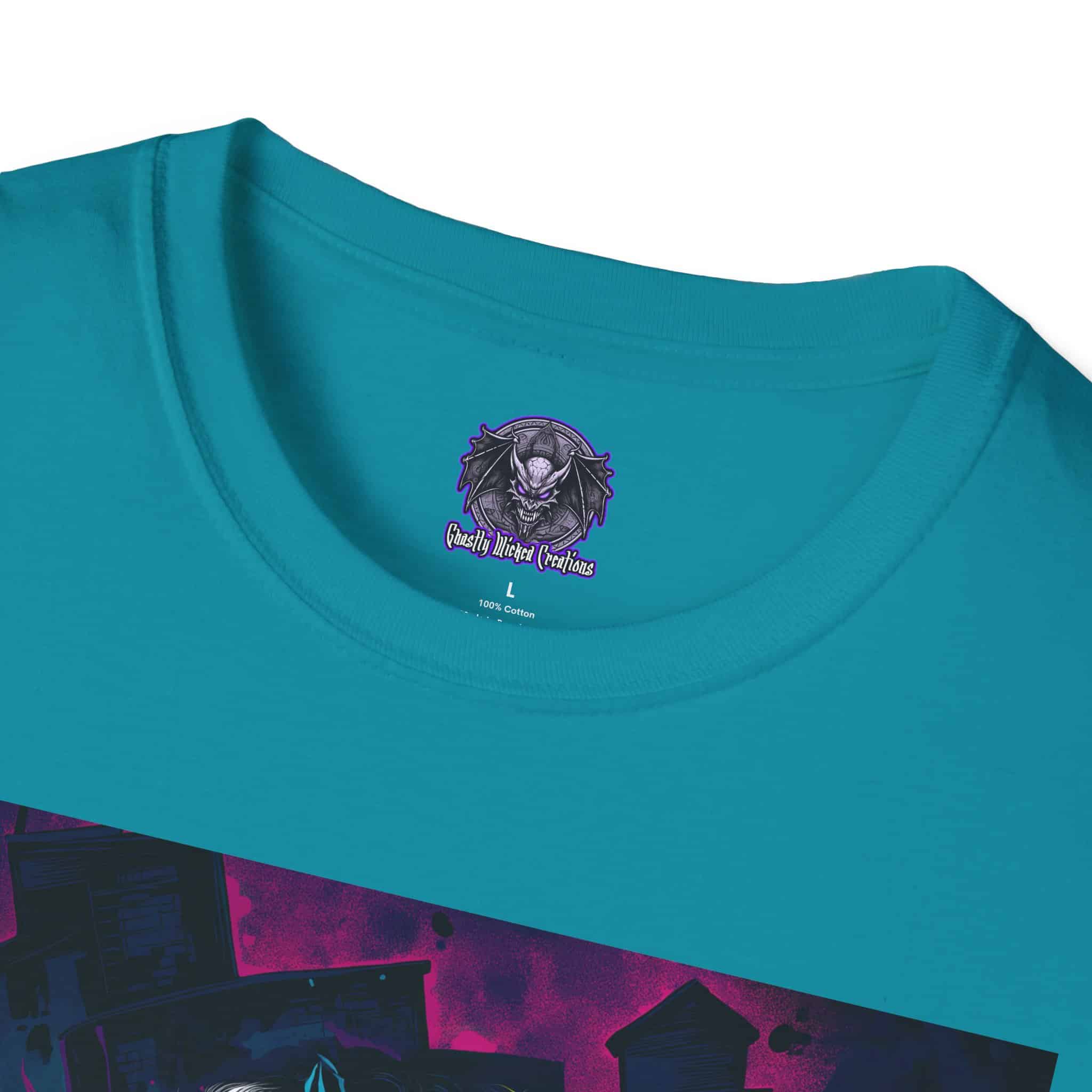Bride of Frankenstein Pop Art 60's Style Unisex T-Shirt - Image 47