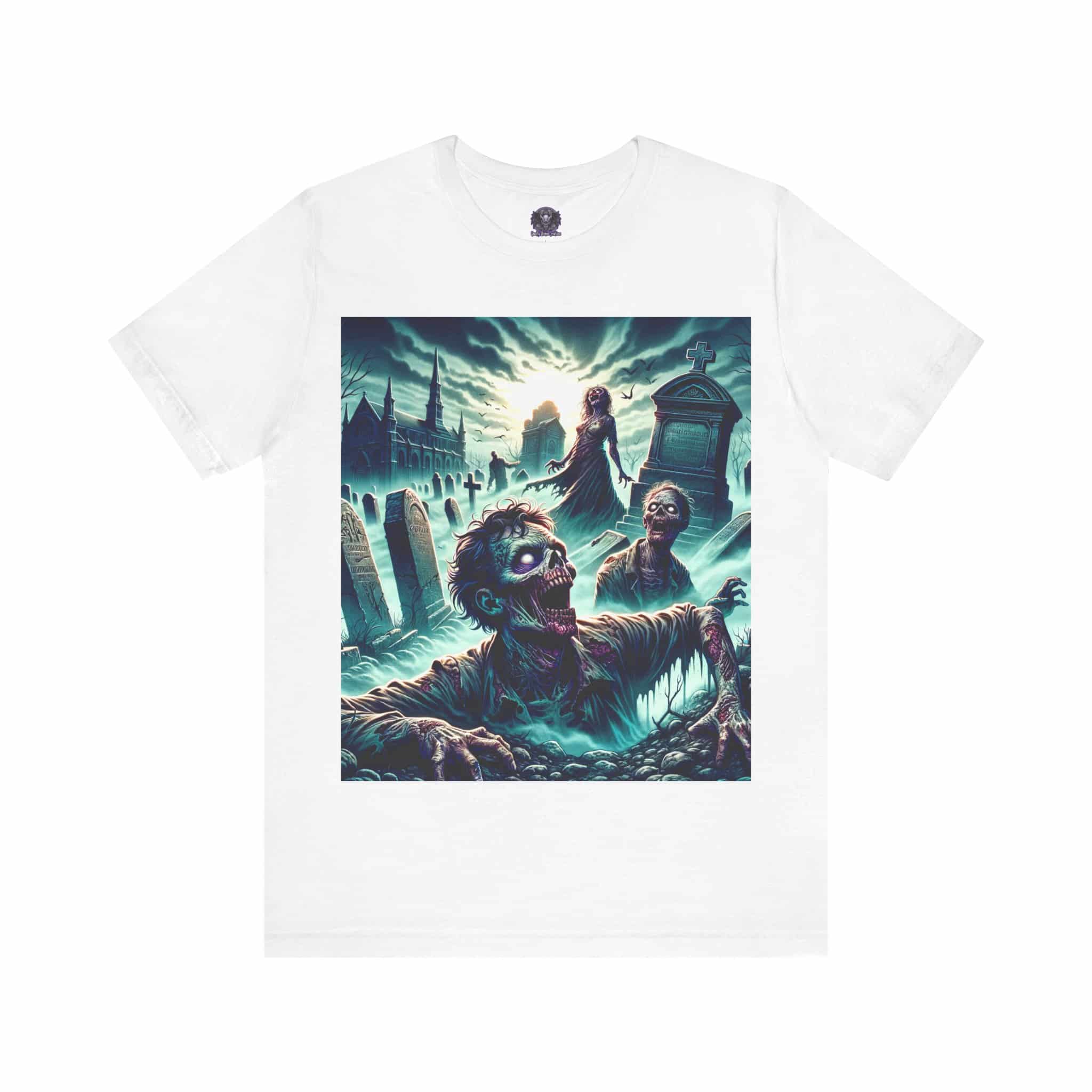 Zombies Emerge #DZ-003 Unisex Jersey Short Sleeve Tee - Image 16