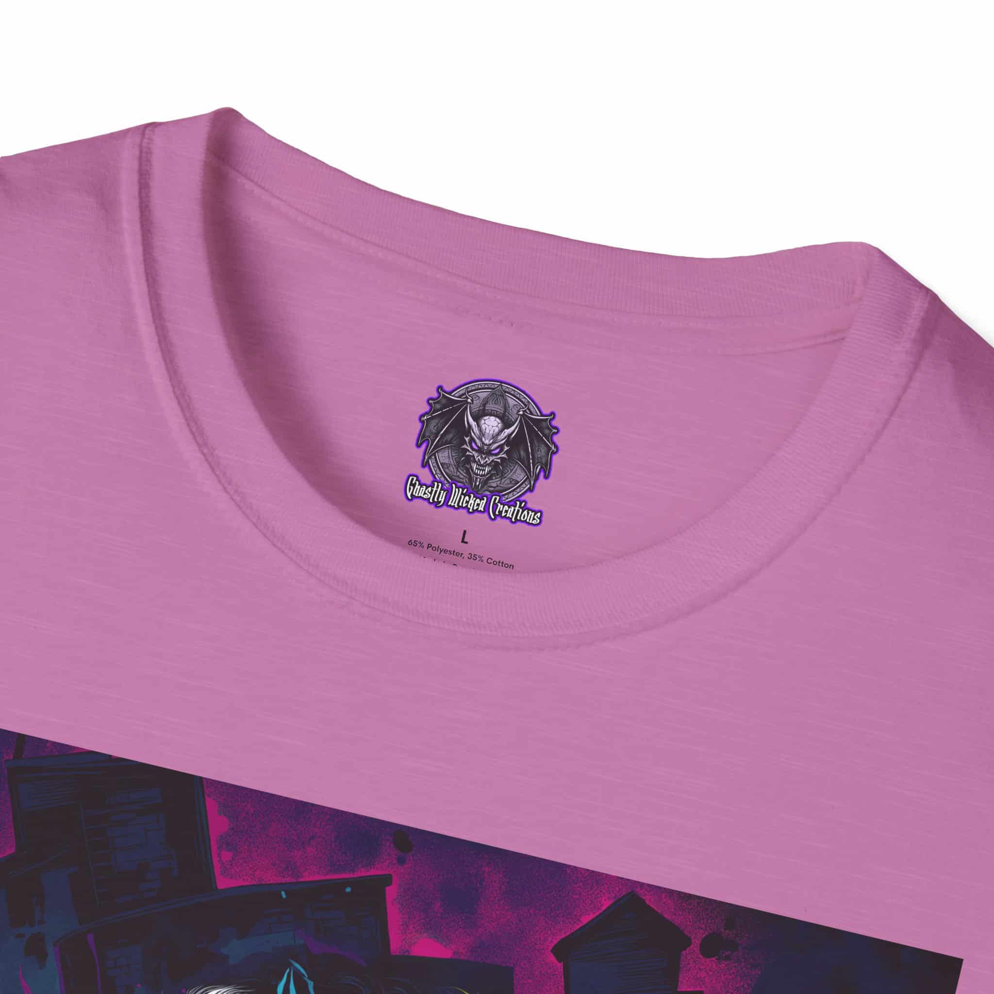 Bride of Frankenstein Pop Art 60's Style Unisex T-Shirt - Image 39