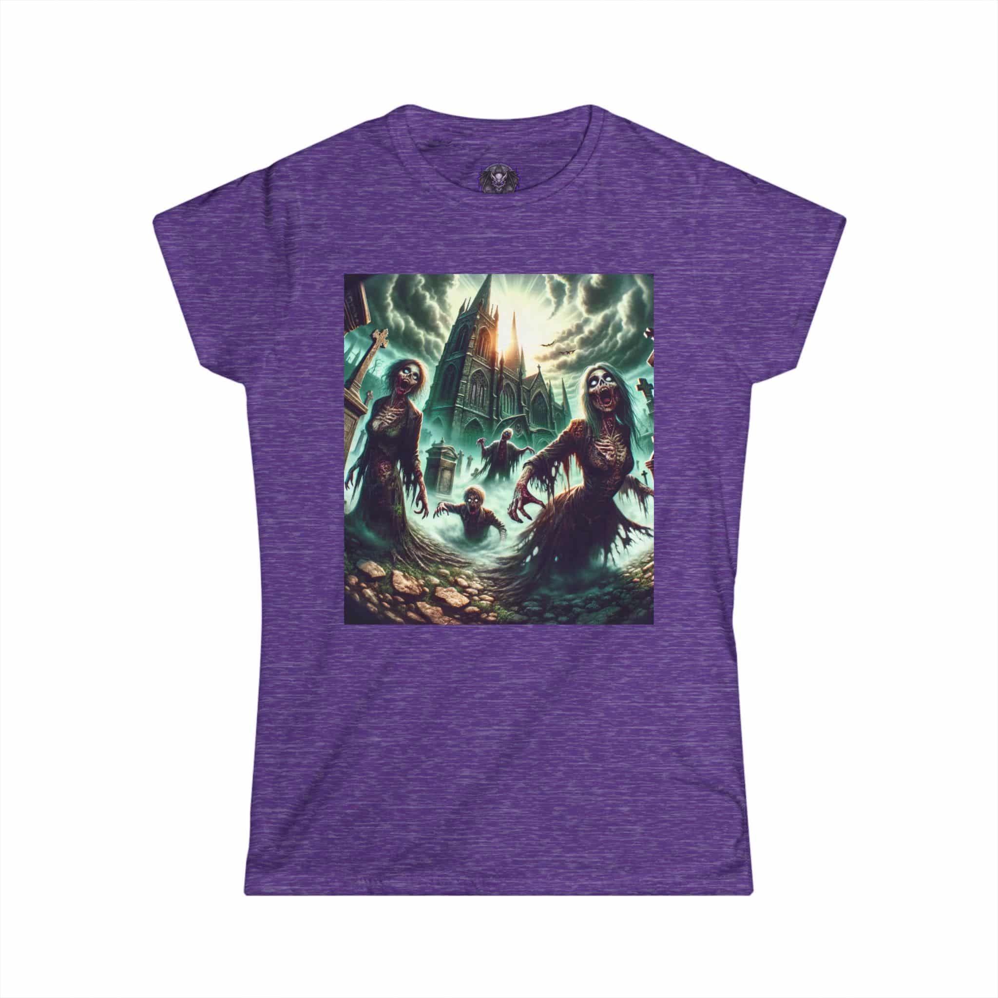 Zombies Emerge #DZ-002 Women's Softstyle Tee - Image 31