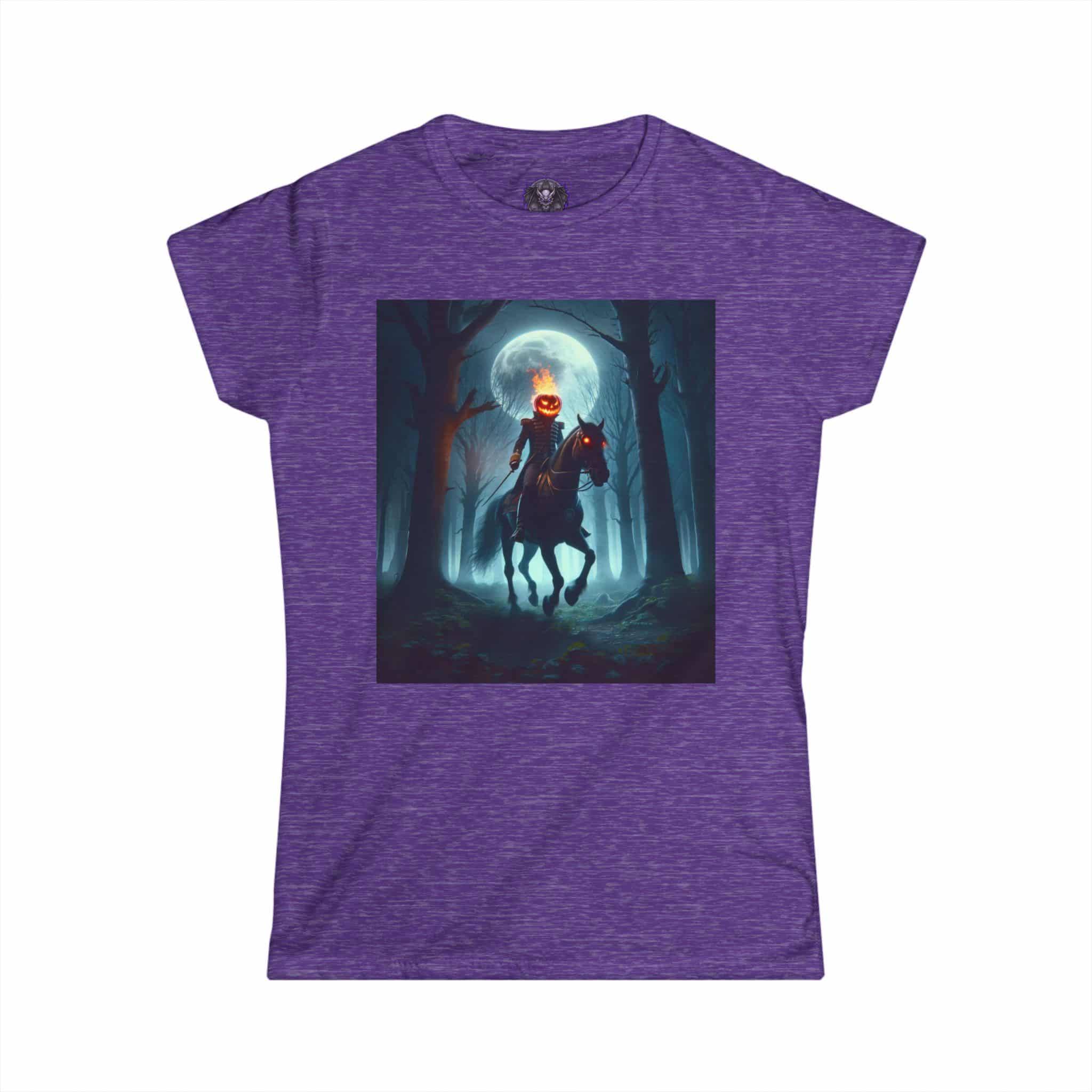Headless Horseman Of Sleepy Hollow #DZ-HH-003 Women's Softstyle Tee - Image 31