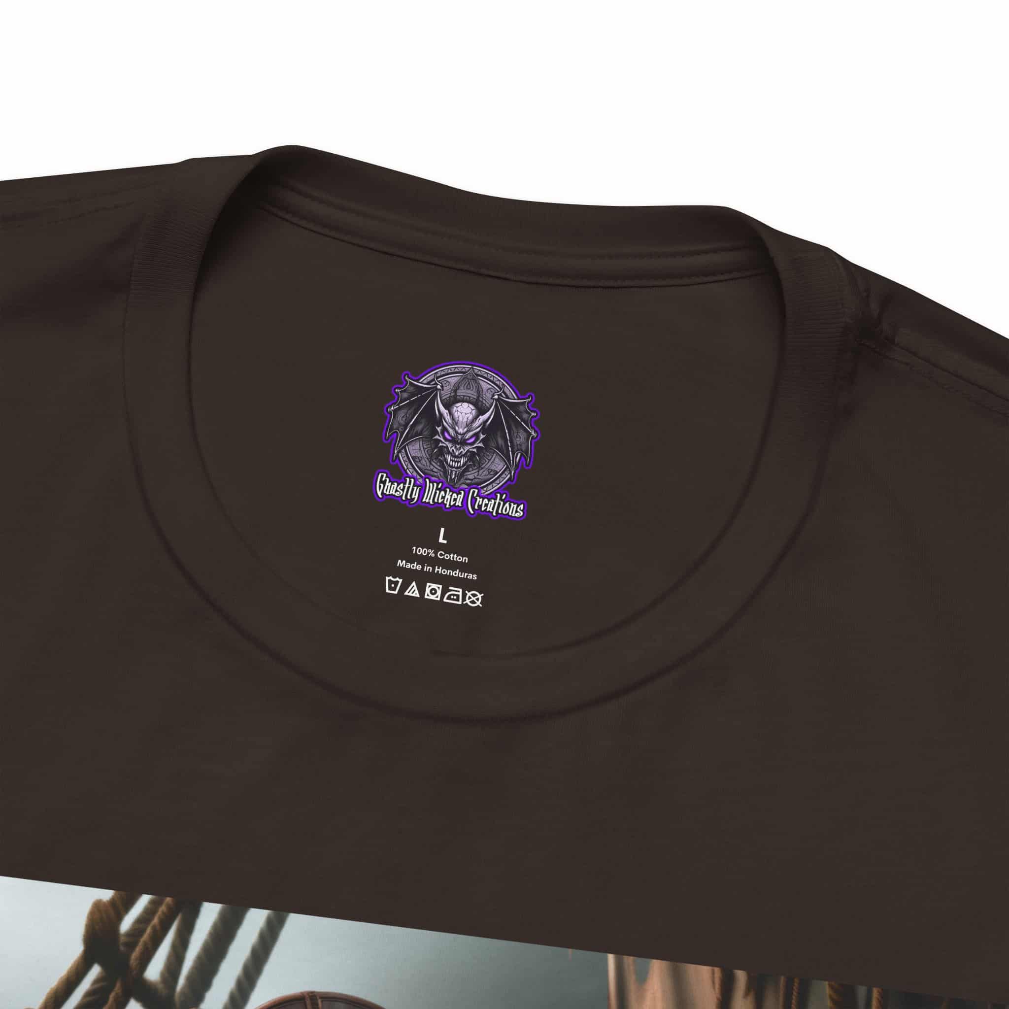 Arm The Animals: Pirate Gator Girl #AA-D-G001 Unisex Jersey Short Sleeve Tee - Image 25