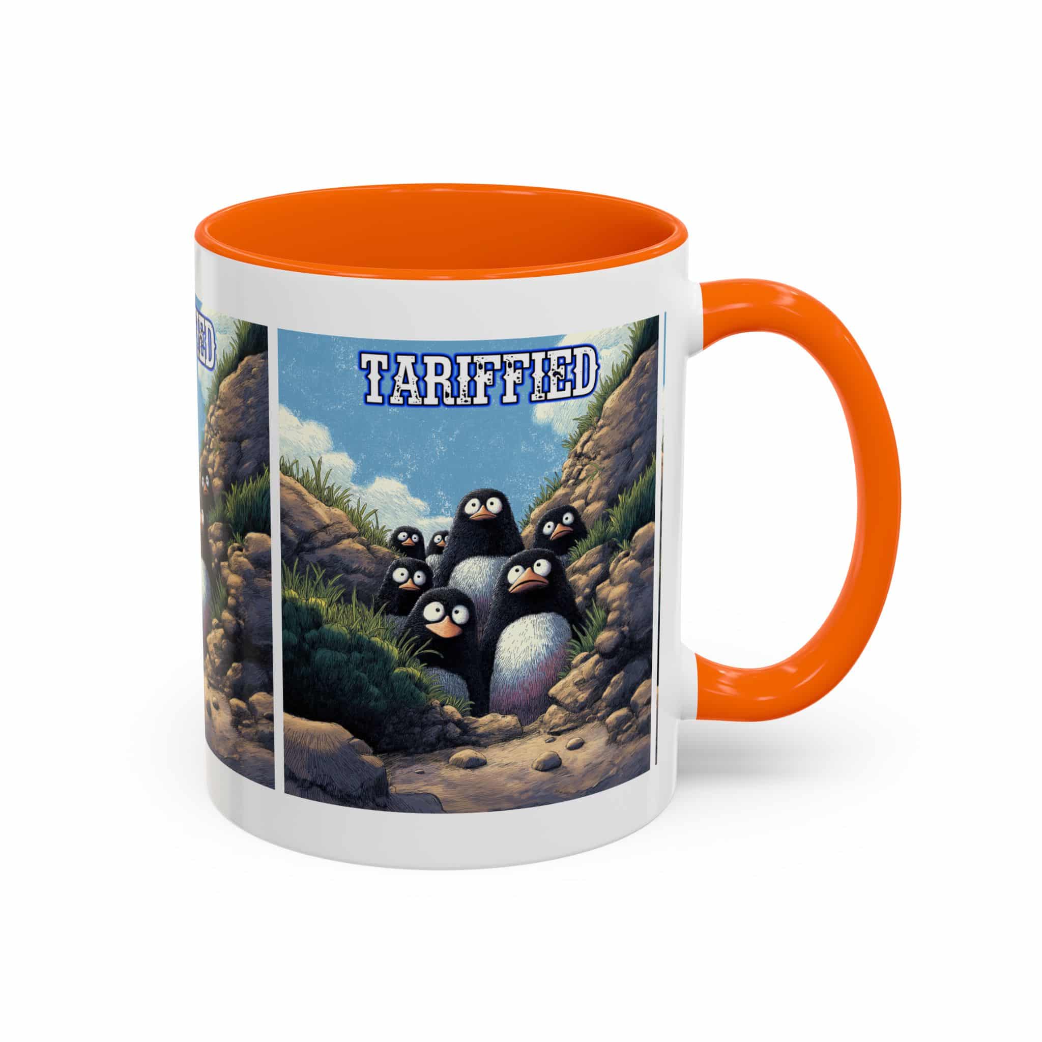 Tariffied Accent Coffee Mug (11, 15oz) - Tariff Fear Is Real - Image 42