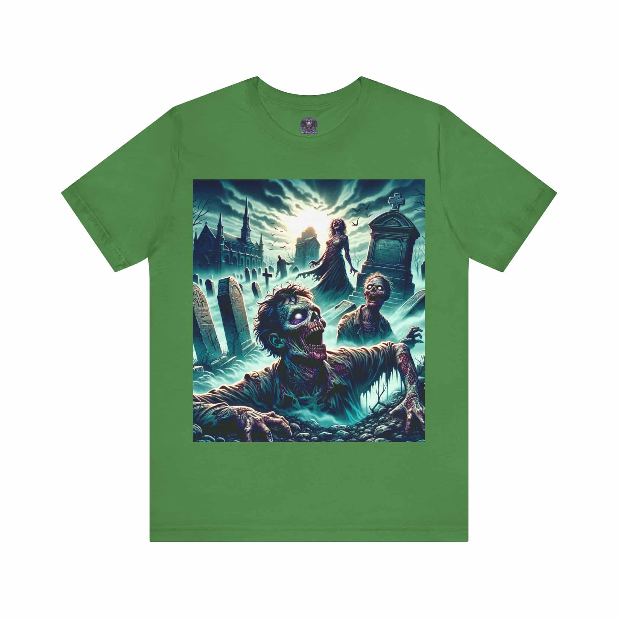 Zombies Emerge #DZ-003 Unisex Jersey Short Sleeve Tee - Image 41