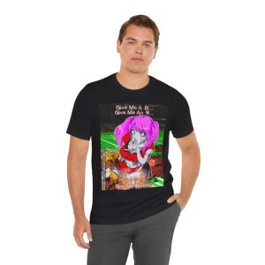 Buffy Undead Angel Zombie Cheerleader - Classic Art w/Text C1 PH Unisex Jersey Short Sleeve Tee