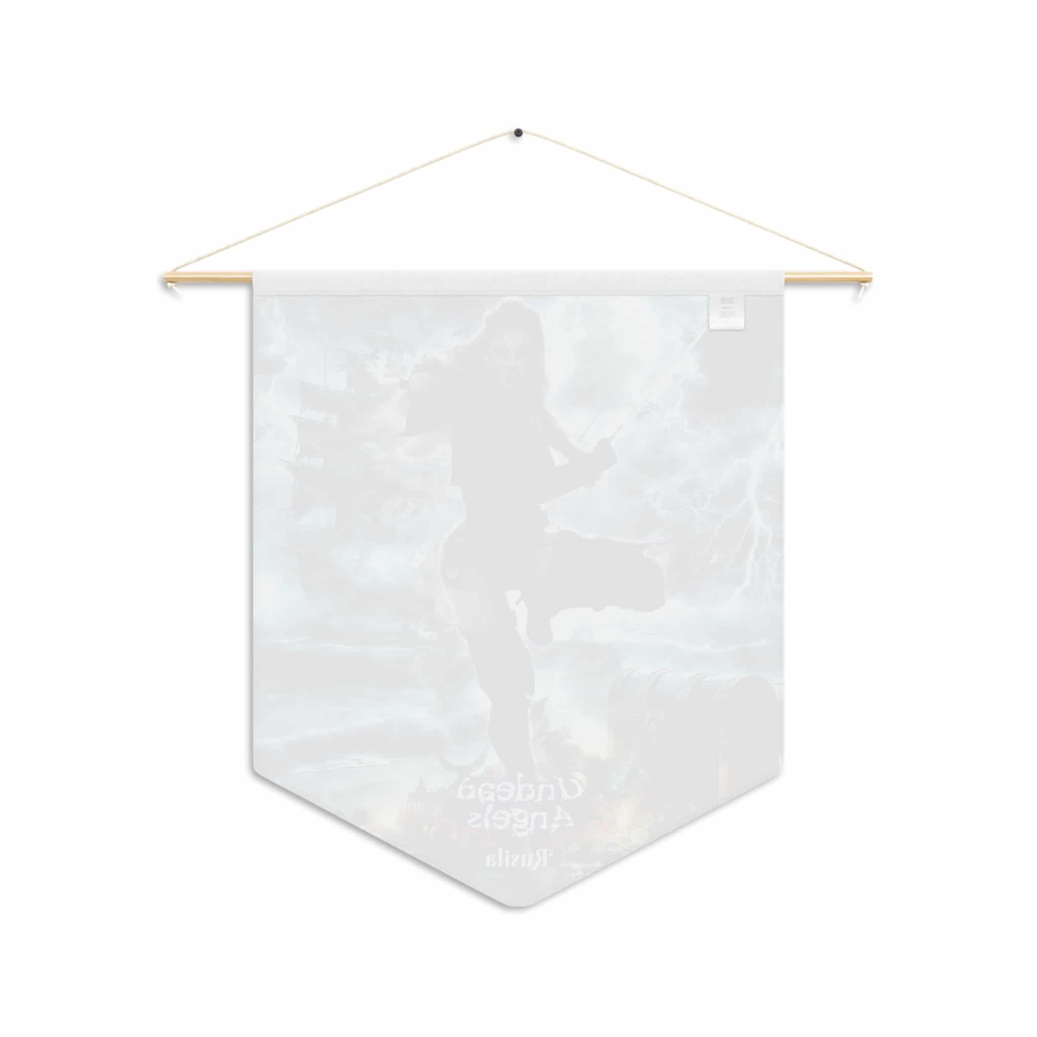 Rusila Undead Angel Vampire Pirate RUS-DZ001 Art Pennant - Image 2