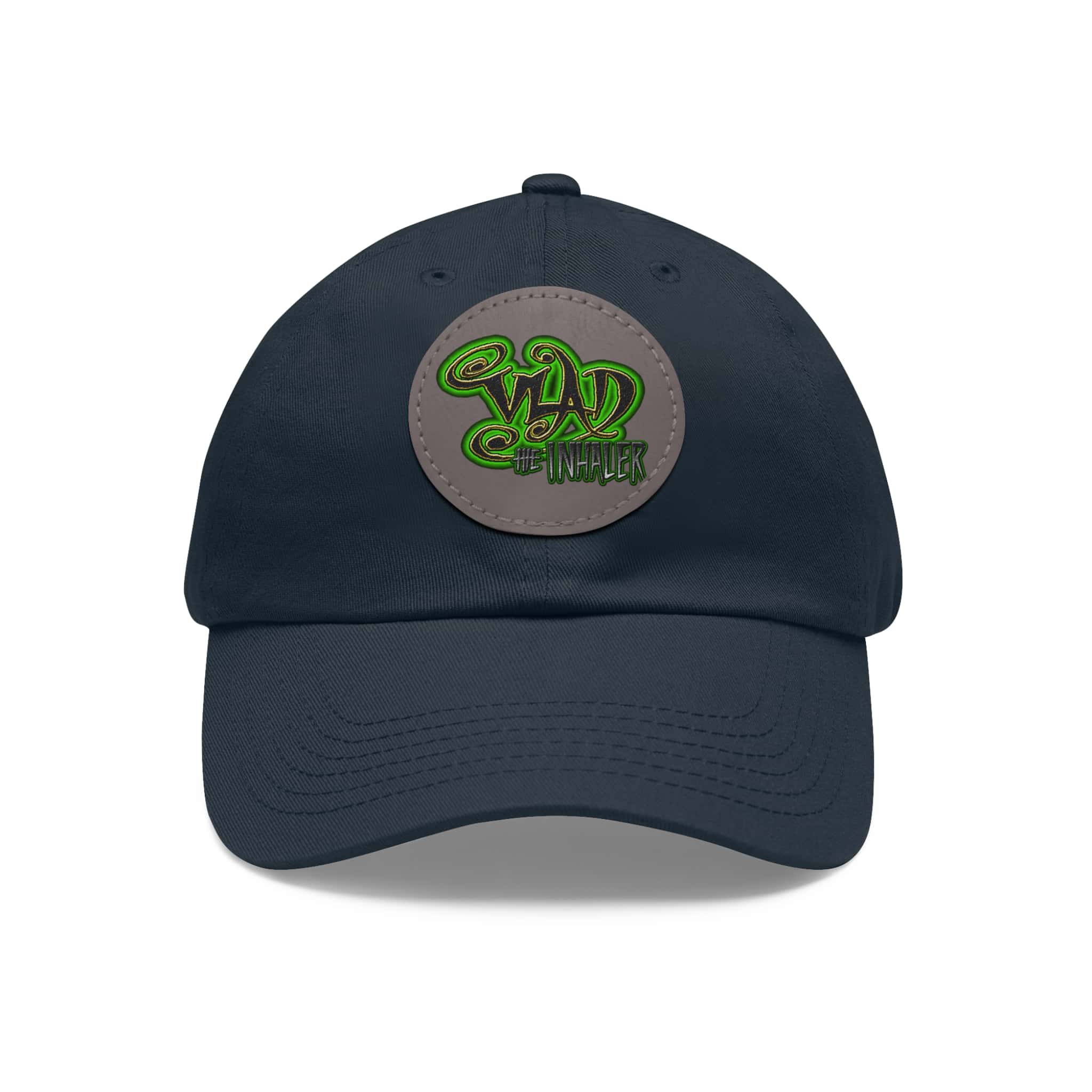 Vlad The Inhaler Band Artistic Round Leather Patch Dad Hat - Stylish Casual Cap - Image 76