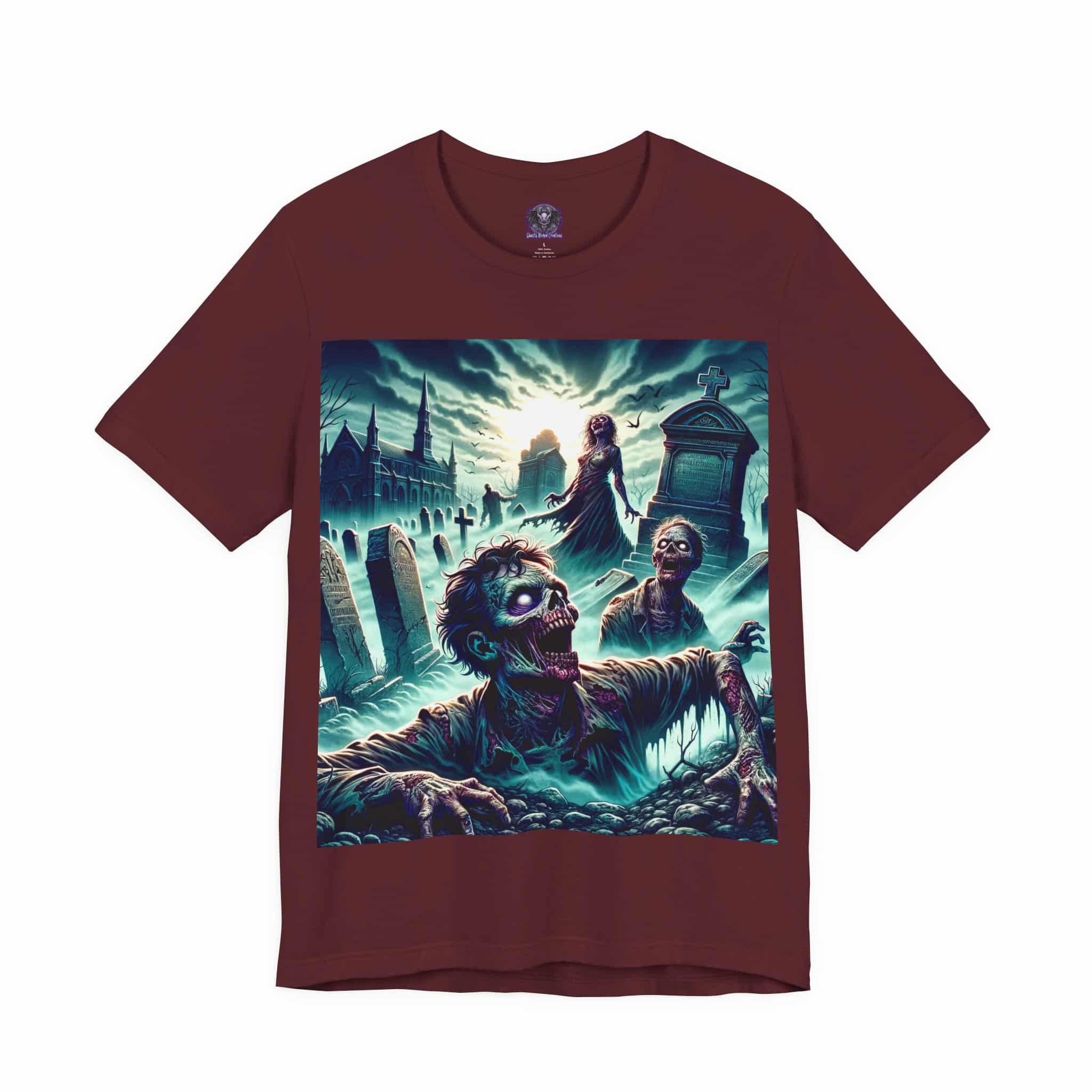 Zombies Emerge #DZ-003 Unisex Jersey Short Sleeve Tee - Image 28