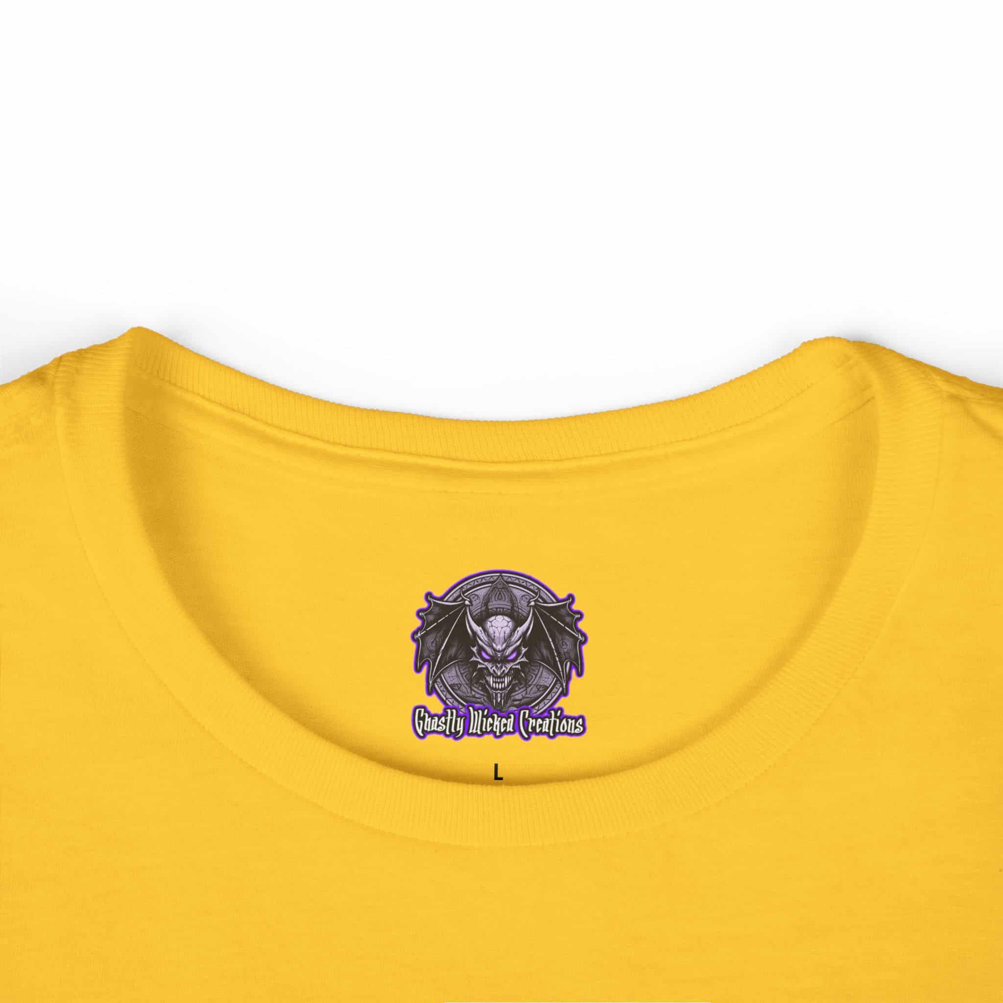 Monster Mosh Undead Angels Bat Keyboardist MM-D-UA-L01 Women's Softstyle Tee - Image 15