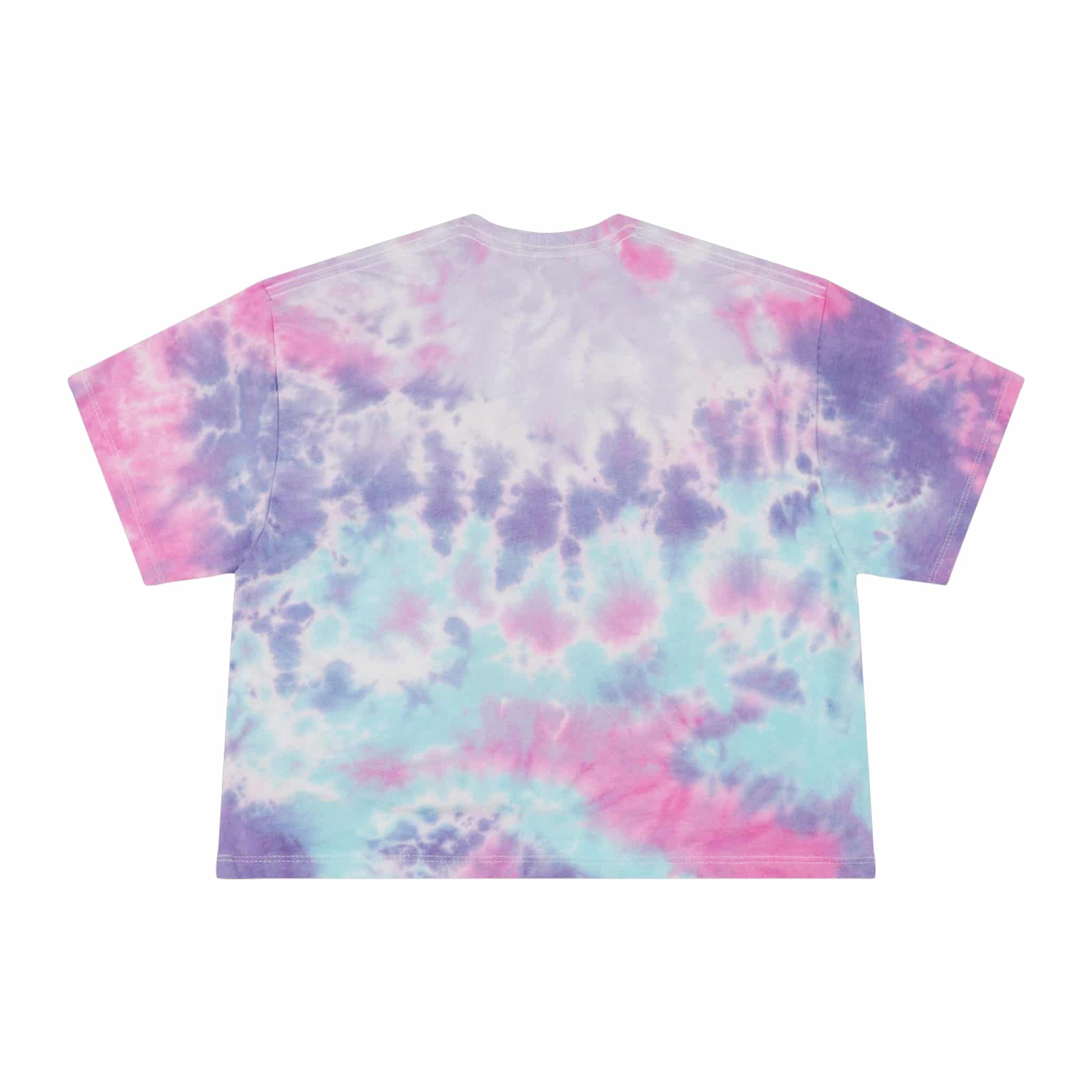 Wyldesigns Logo Women's Tie-Dye Crop Tee - Image 5