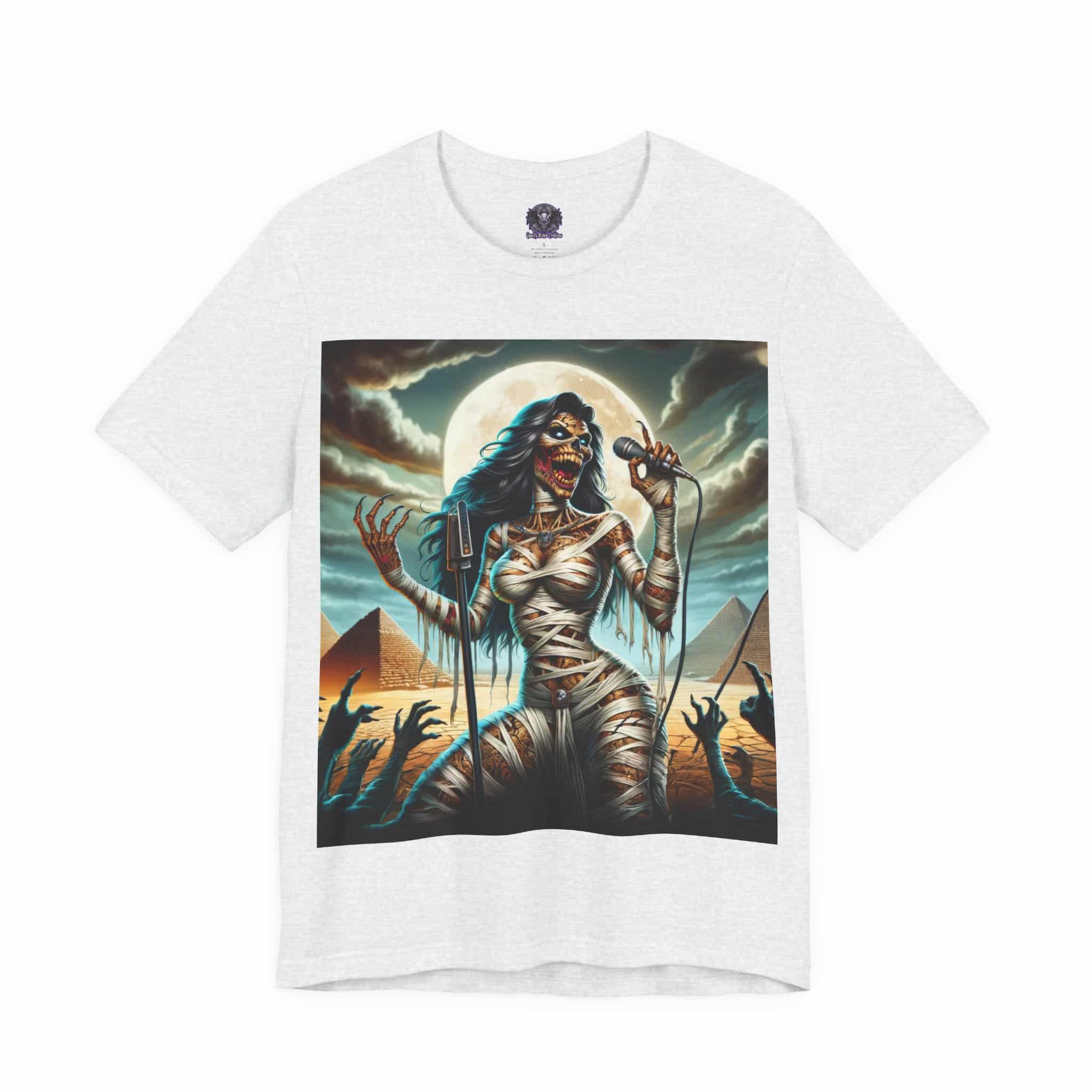 Monster Mosh 2024 Tour Mummy Goddess Singer #MM-D-MG02 Unisex Jersey Short Sleeve Tee - Image 38