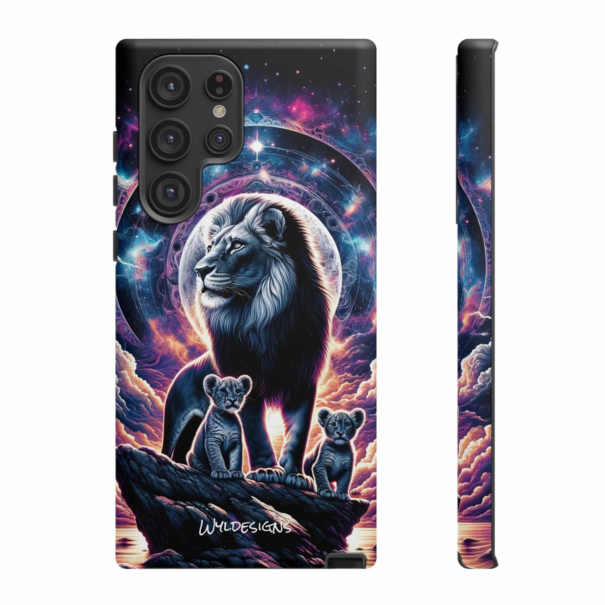 Cosmic Lion Family WD-D006 By Wyldesigns Tough Cases - Image 65