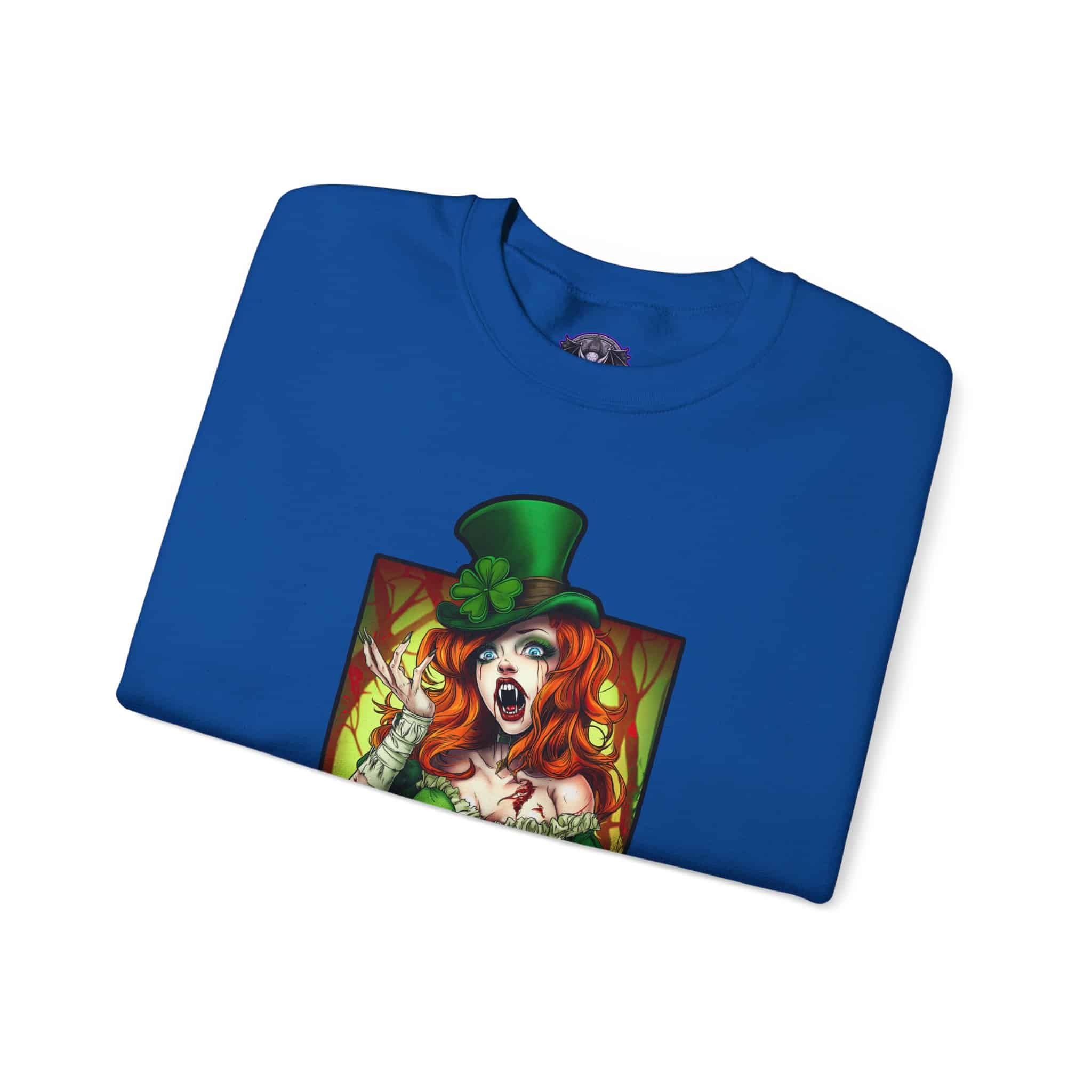 Undead Angels Leprechaun Queen Fiona Classic Reborn Style IV Unisex Heavy Blend™ Crewneck Sweatshirt - Image 43