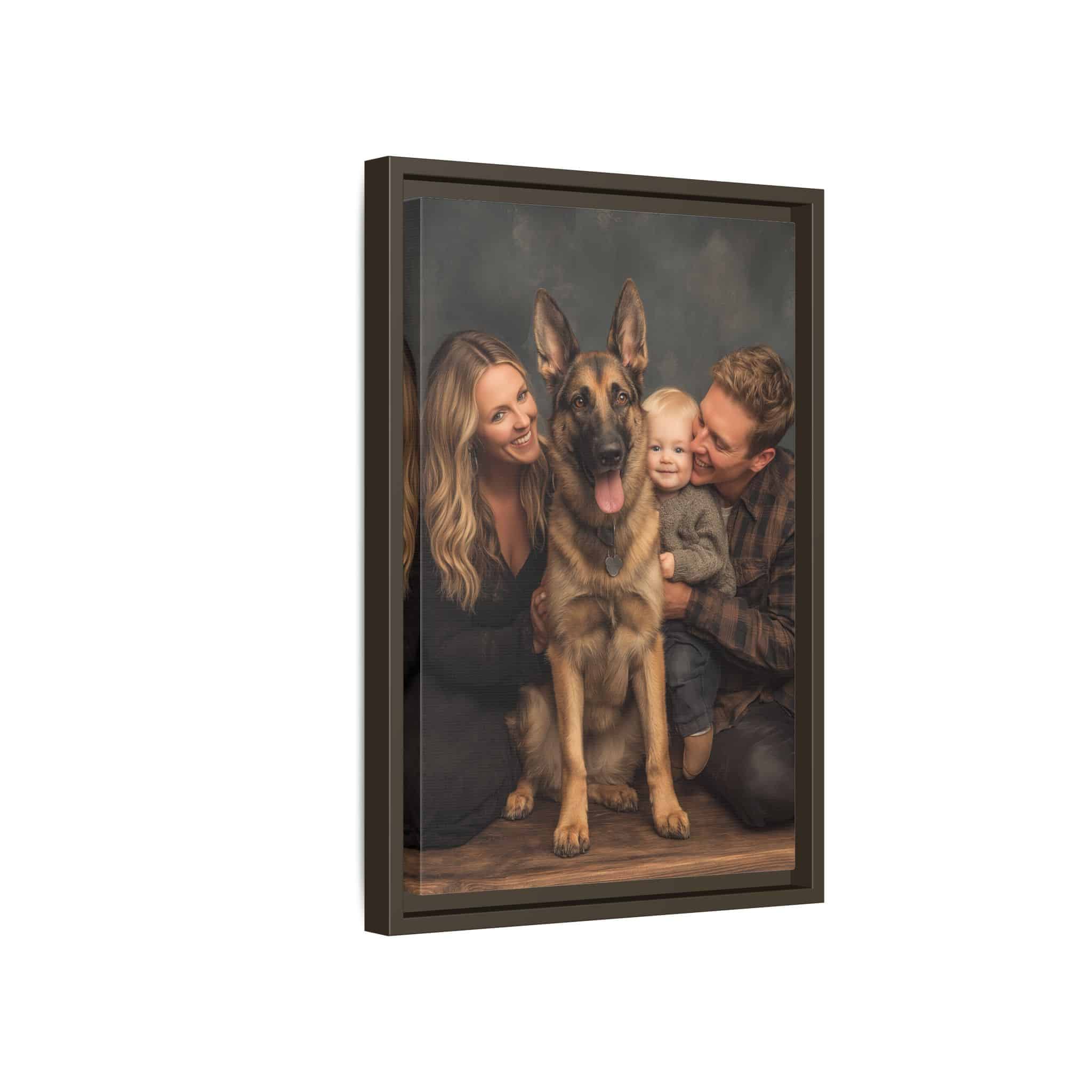 Personalized Framed Family Canvas Wall Art Vertical Multiple Sizes Available - Image 150