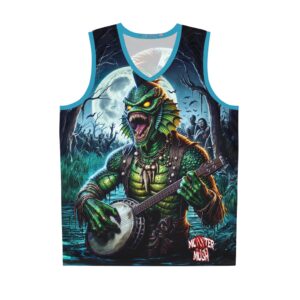 Monster Mosh 2024 Tour Gill On Banjo MM-D005 Basketball Jersey (AOP)