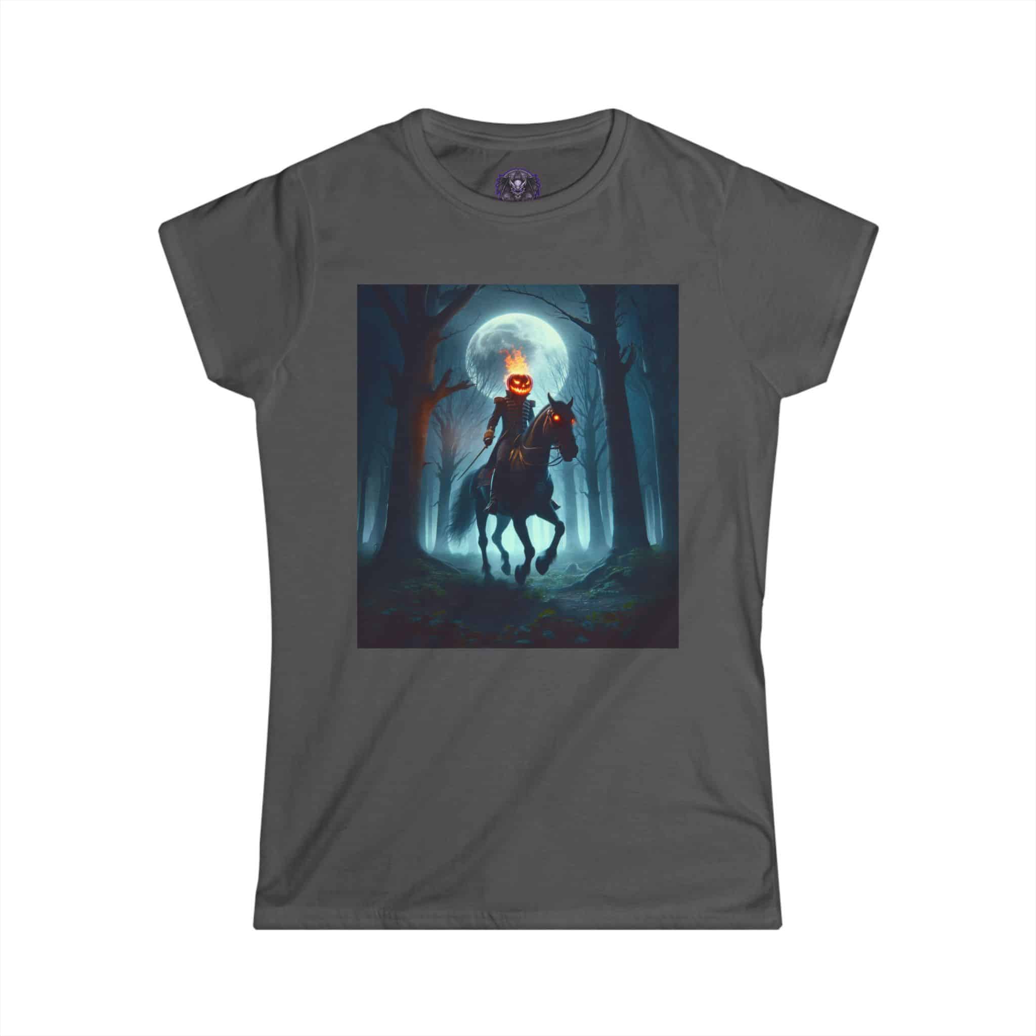 Headless Horseman Of Sleepy Hollow #DZ-HH-003 Women's Softstyle Tee - Image 22