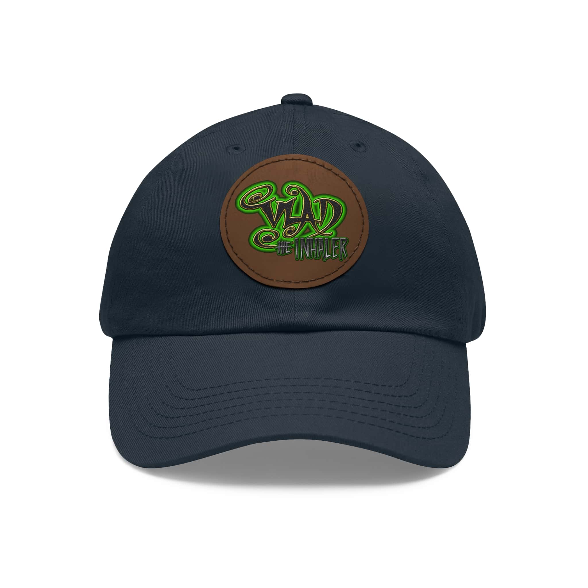 Vlad The Inhaler Band Artistic Round Leather Patch Dad Hat - Stylish Casual Cap - Image 81