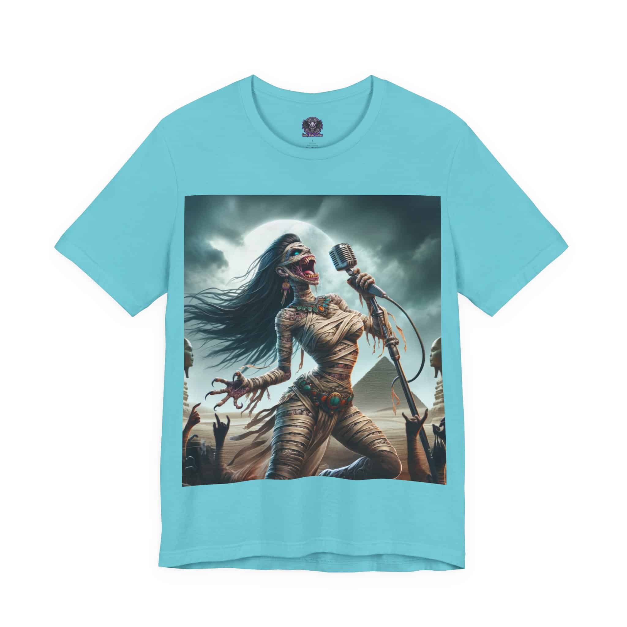 Monster Mosh 2024 Tour Mummy Goddess Singer #MM-D-MG01 Unisex Jersey Short Sleeve Tee - Image 55