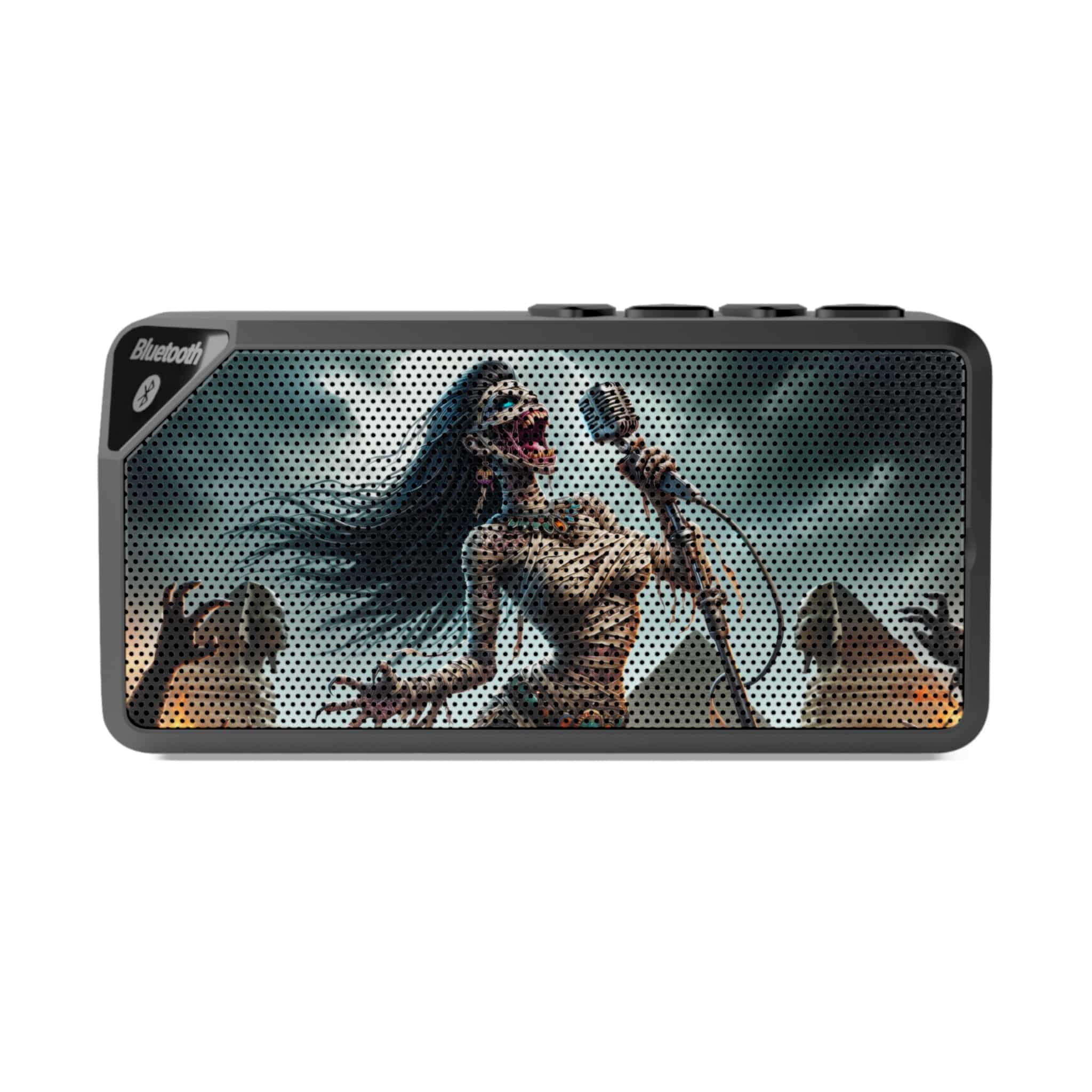 Monster Mosh 2024 Tour Mummy Goddess Singer MM-D-MG01 Jabba Bluetooth Speaker with Unique Artwork - Perfect for Fans and Music Lovers