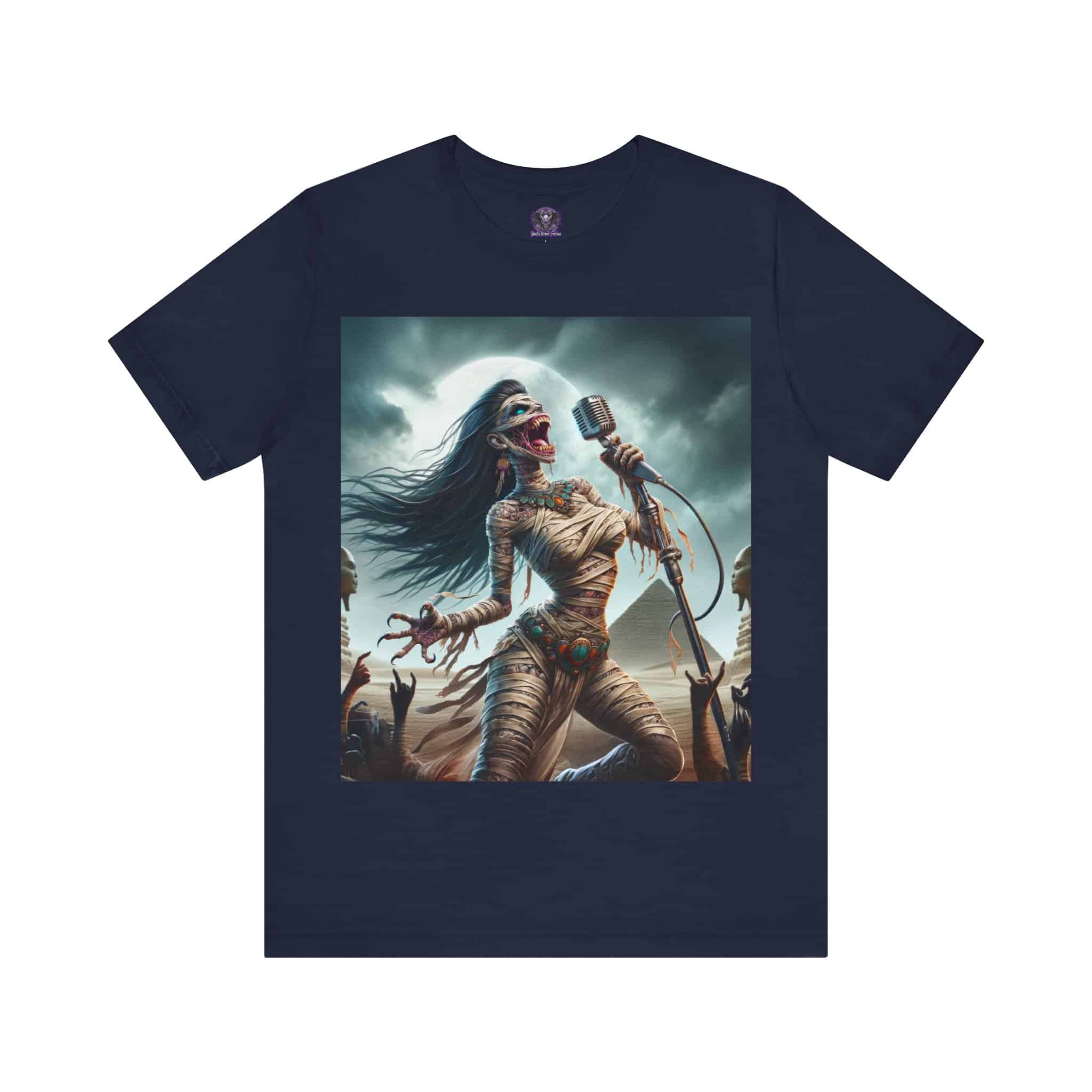 Monster Mosh 2024 Tour Mummy Goddess Singer #MM-D-MG01 Unisex Jersey Short Sleeve Tee - Image 11