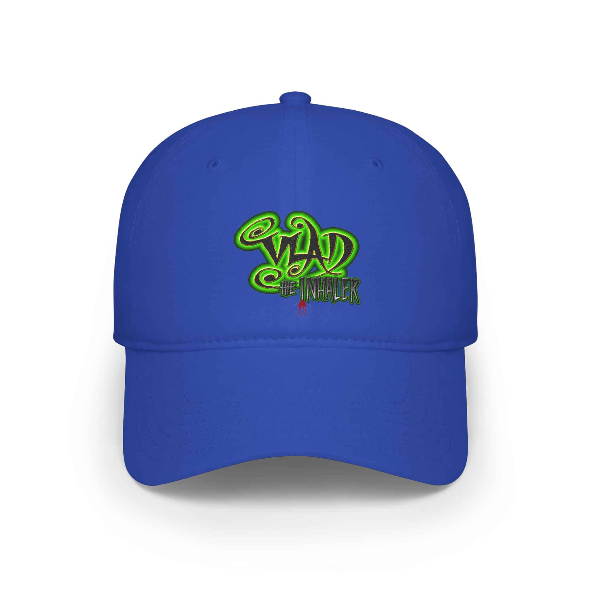 Vlad The Inhaler Logo Low Profile Baseball Cap - Image 17