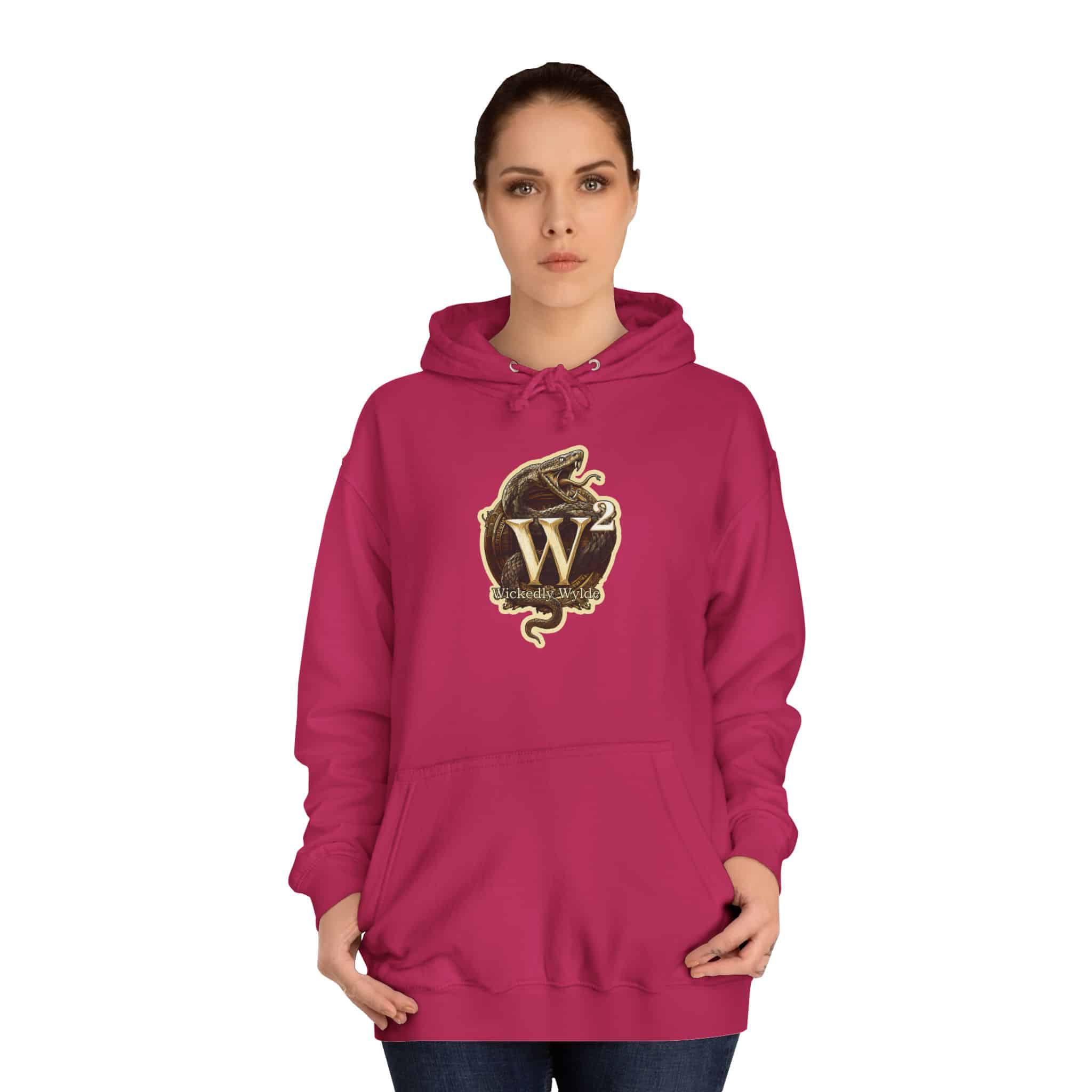 Mama Cat & Kittens WD-M001 By Wyldesigns Unisex College Hoodie - Image 20