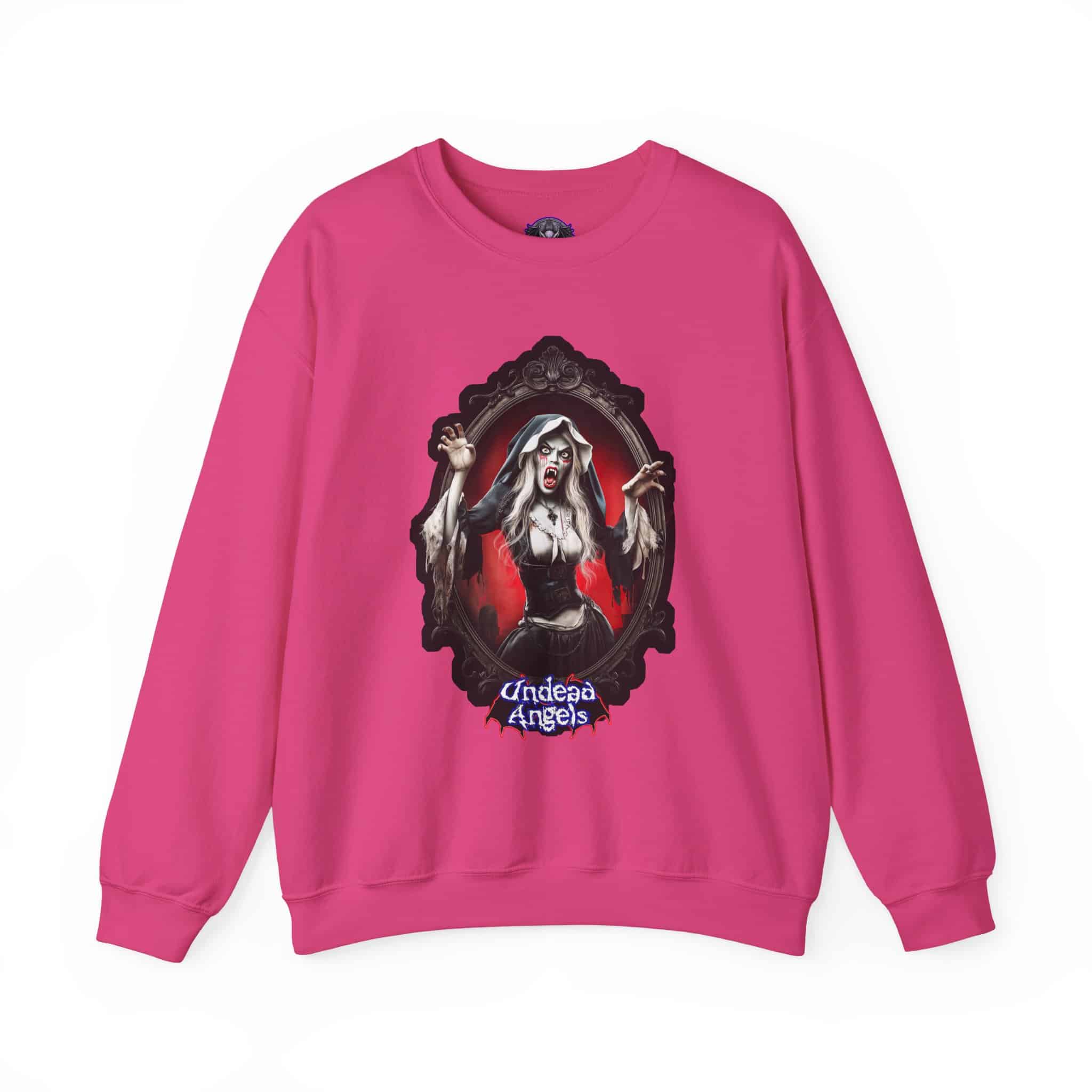 Undead Angels Vampire Pilgrim Chastity Unisex Heavy Blend™ Crewneck Sweatshirt - Image 27