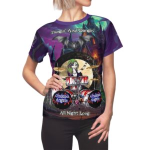 Undead Angels Vampire Drummer Juliette Classic 2025 Edition (w/Text) Women's Tee (AOP)
