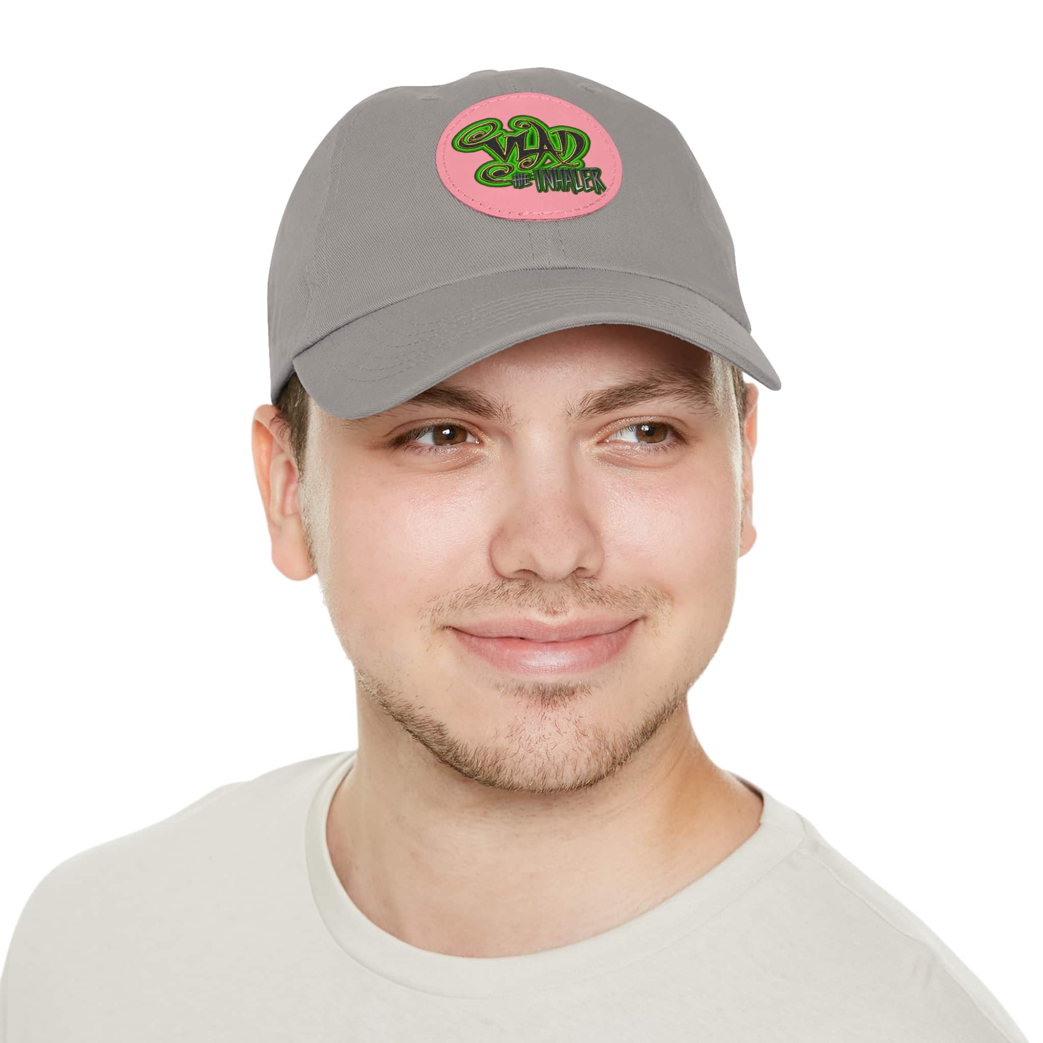 Vlad The Inhaler Band Artistic Round Leather Patch Dad Hat - Stylish Casual Cap - Image 120