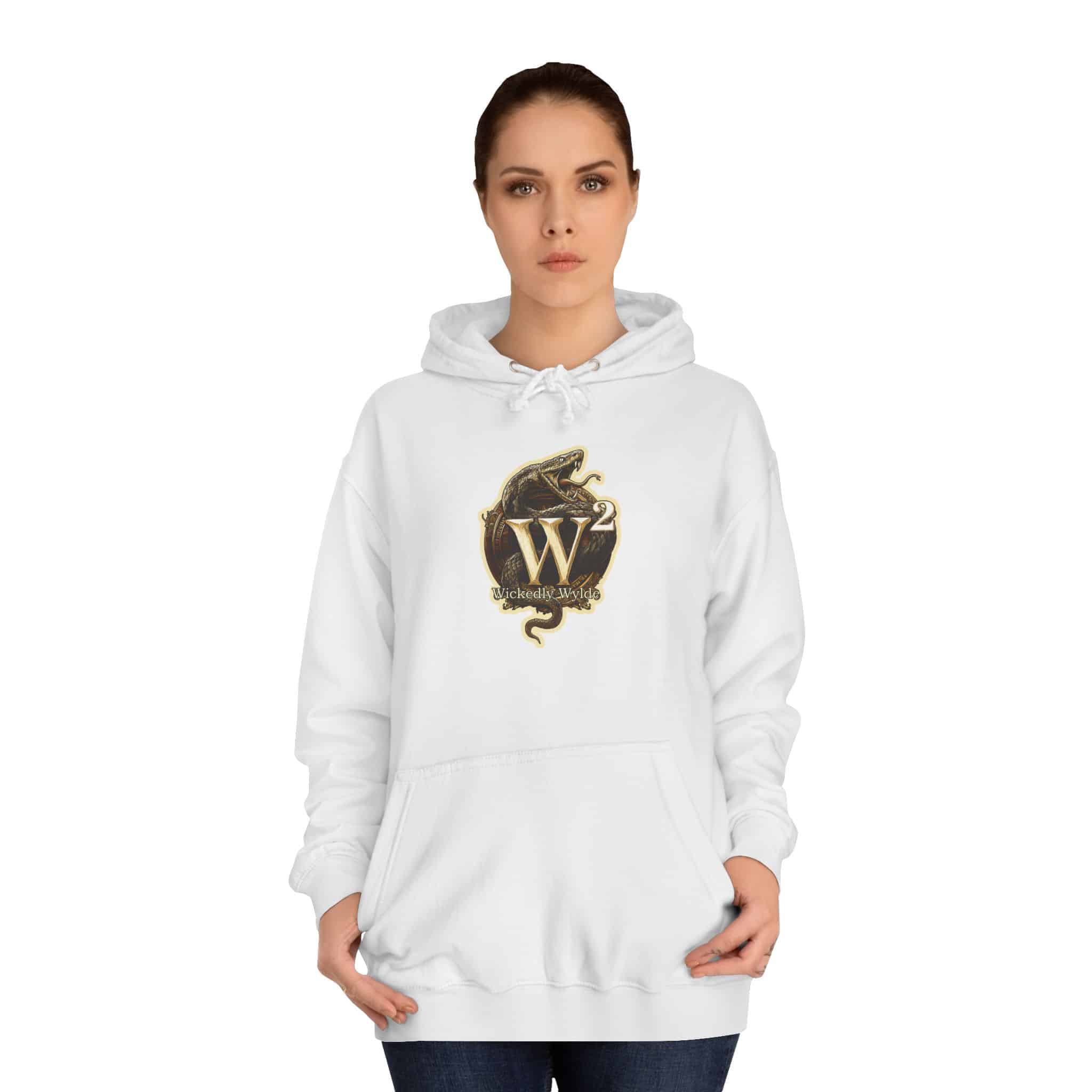 Mama Cat & Kittens WD-M001 By Wyldesigns Unisex College Hoodie - Image 8