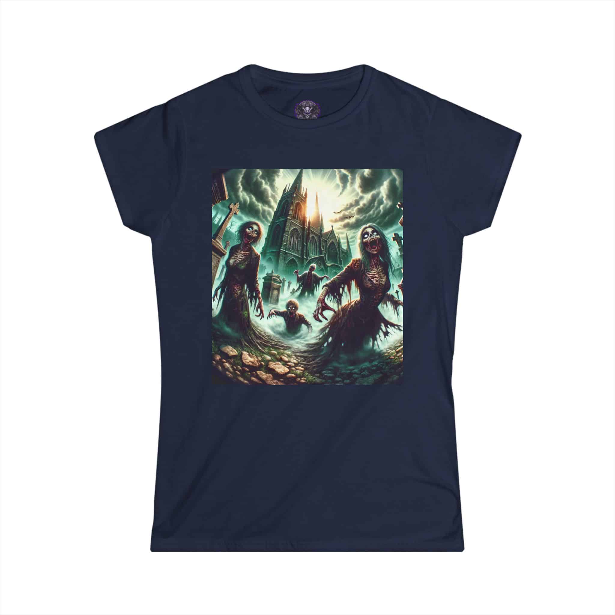 Zombies Emerge #DZ-002 Women's Softstyle Tee - Image 28