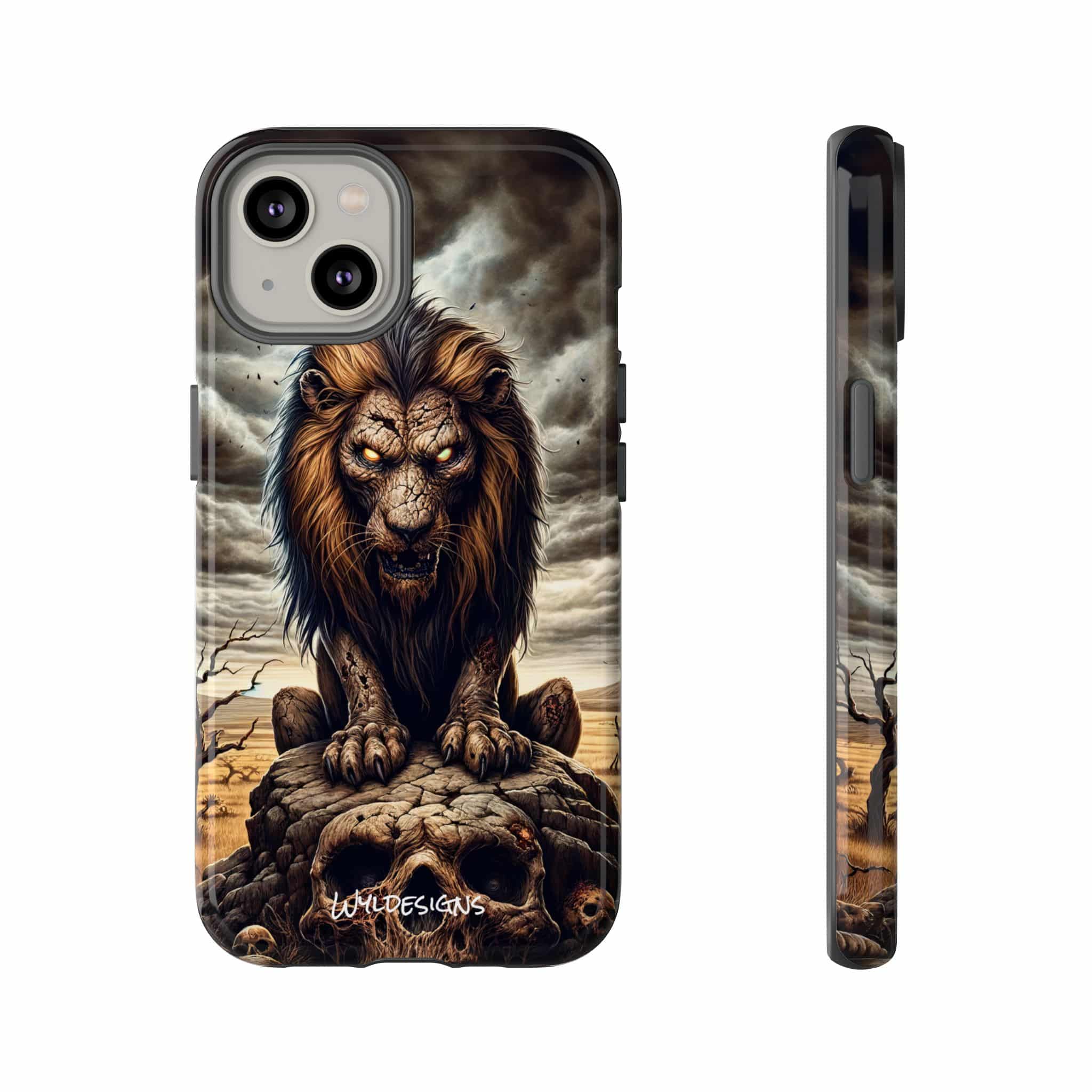Undead Lion WD-D015 By Wyldesigns Tough Cases - Image 66