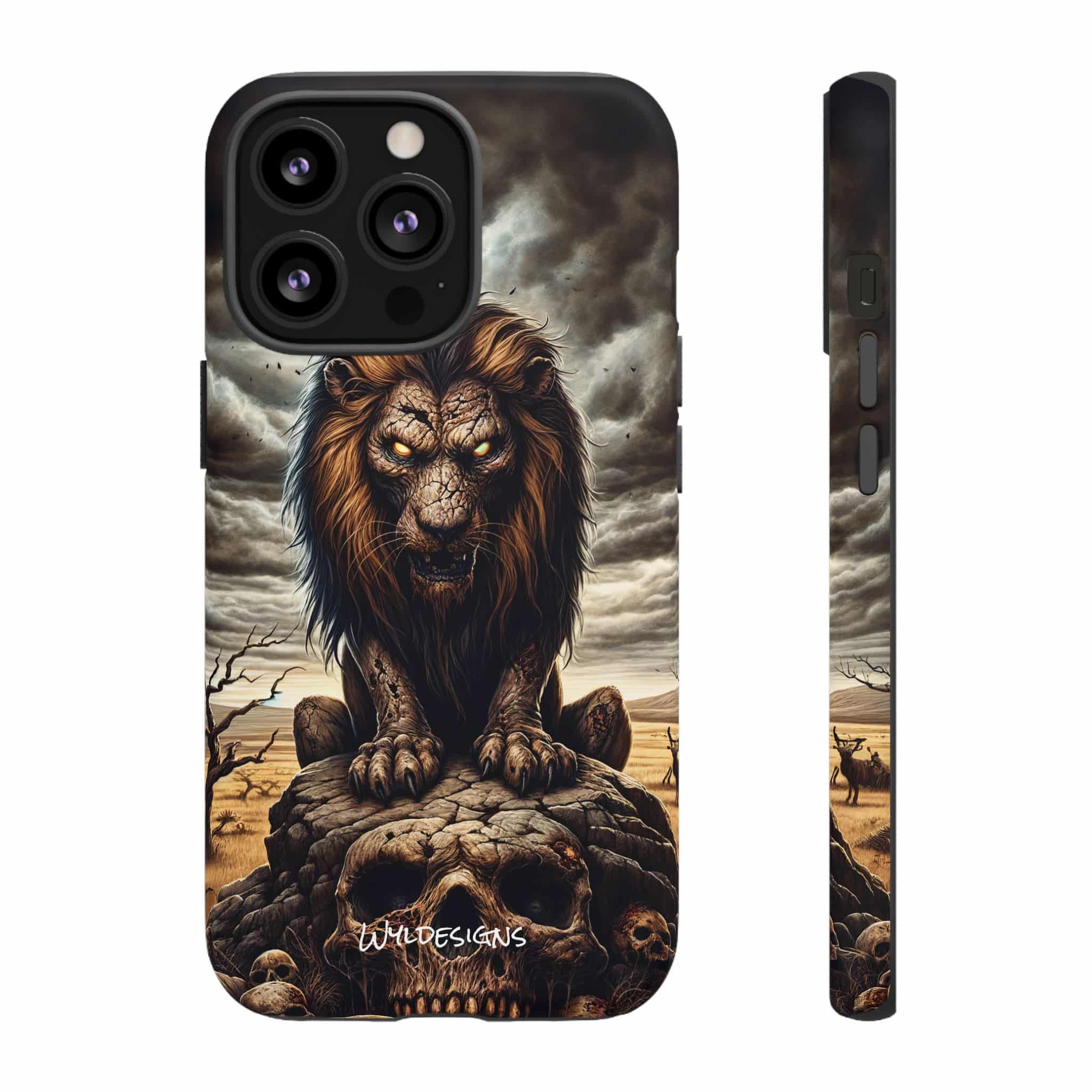 Undead Lion WD-D015 By Wyldesigns Tough Cases - Image 44