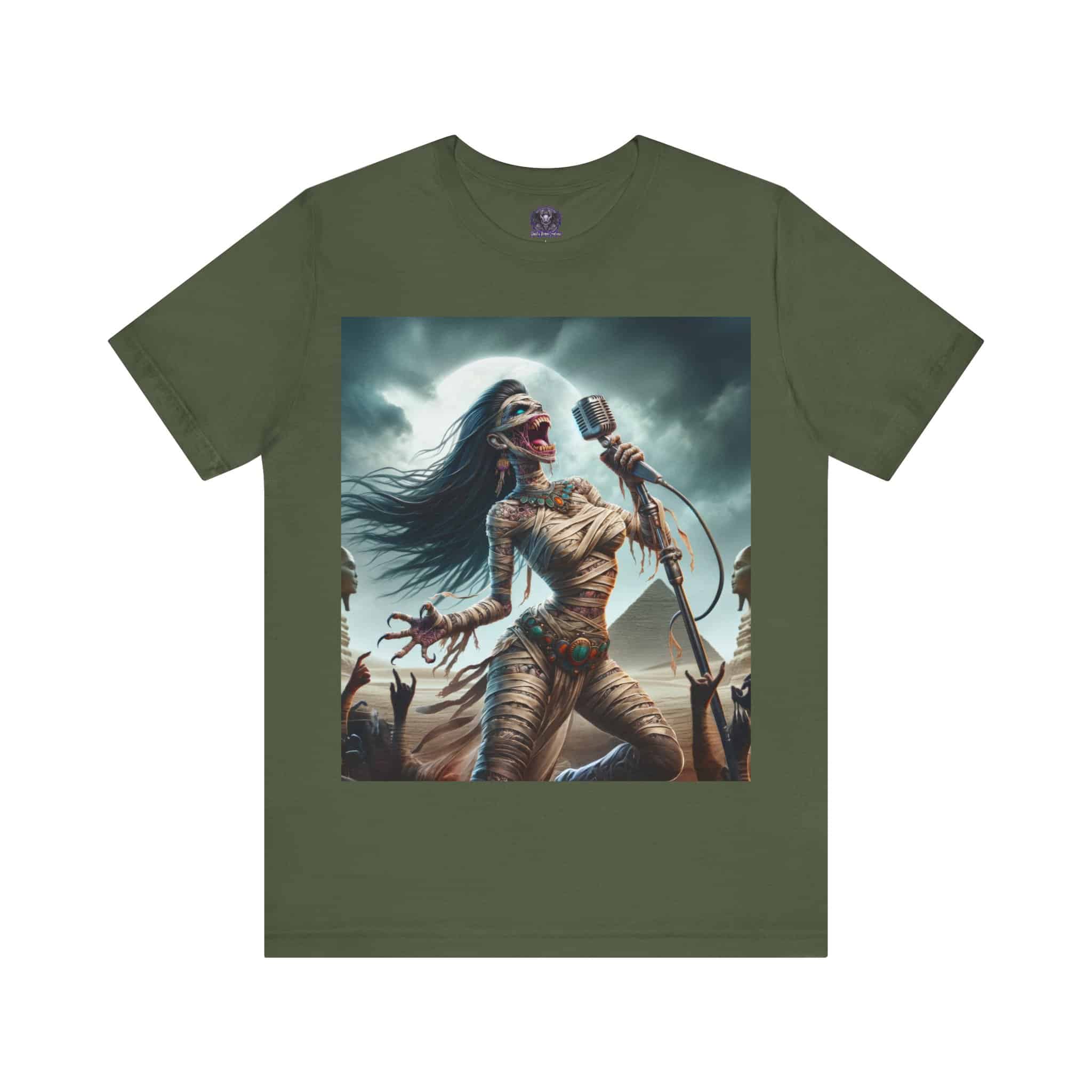 Monster Mosh 2024 Tour Mummy Goddess Singer #MM-D-MG01 Unisex Jersey Short Sleeve Tee - Image 45