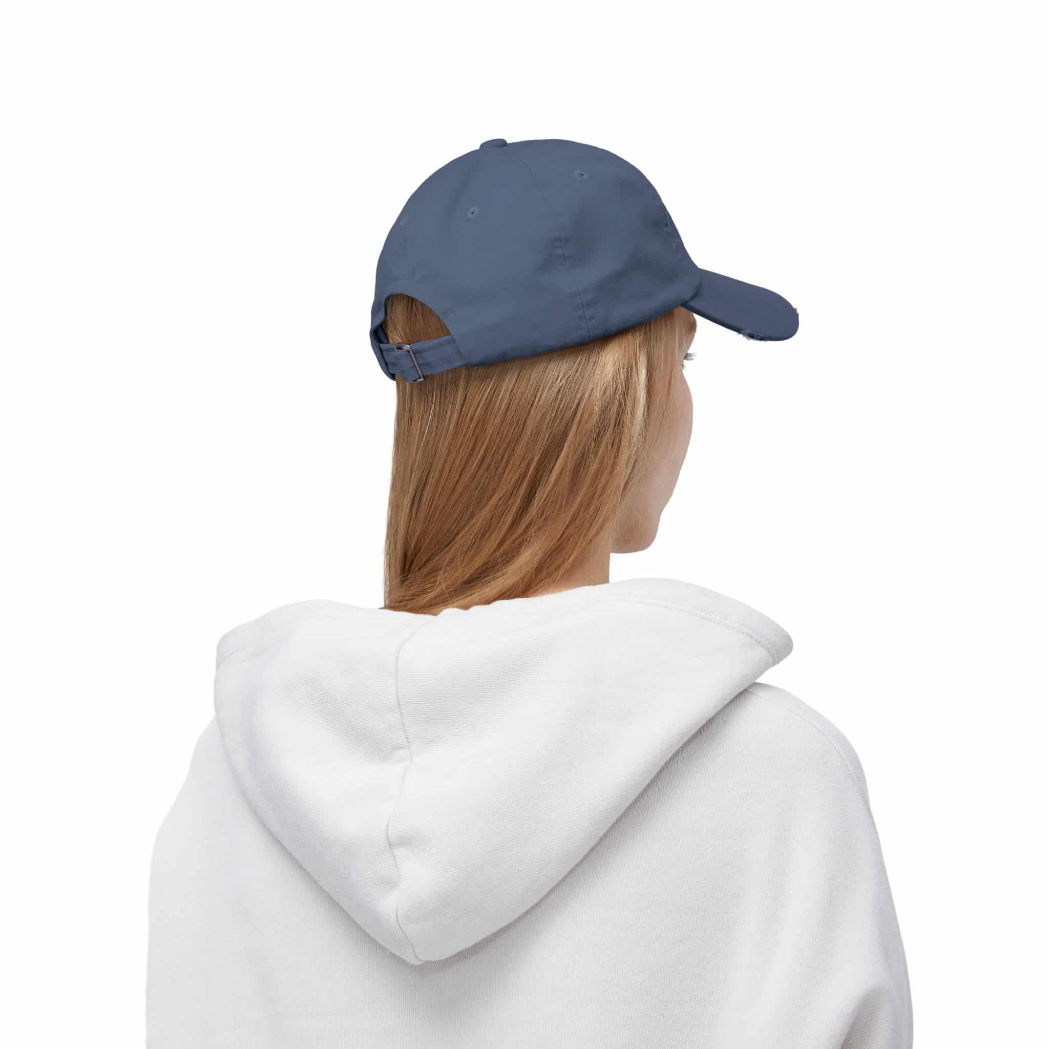 Tariffied Logo Distressed Cap - Tariff Fear Is Real - Image 5