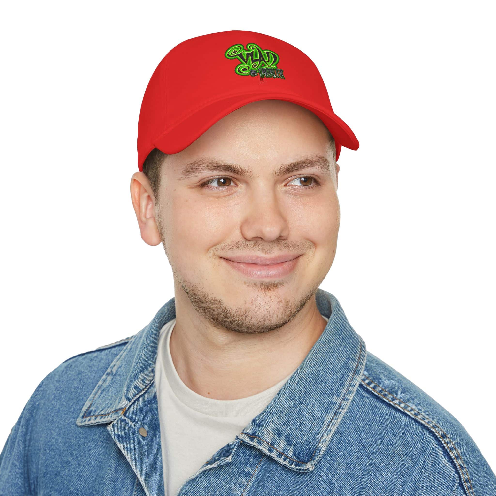Vlad The Inhaler Logo Low Profile Baseball Cap - Image 4