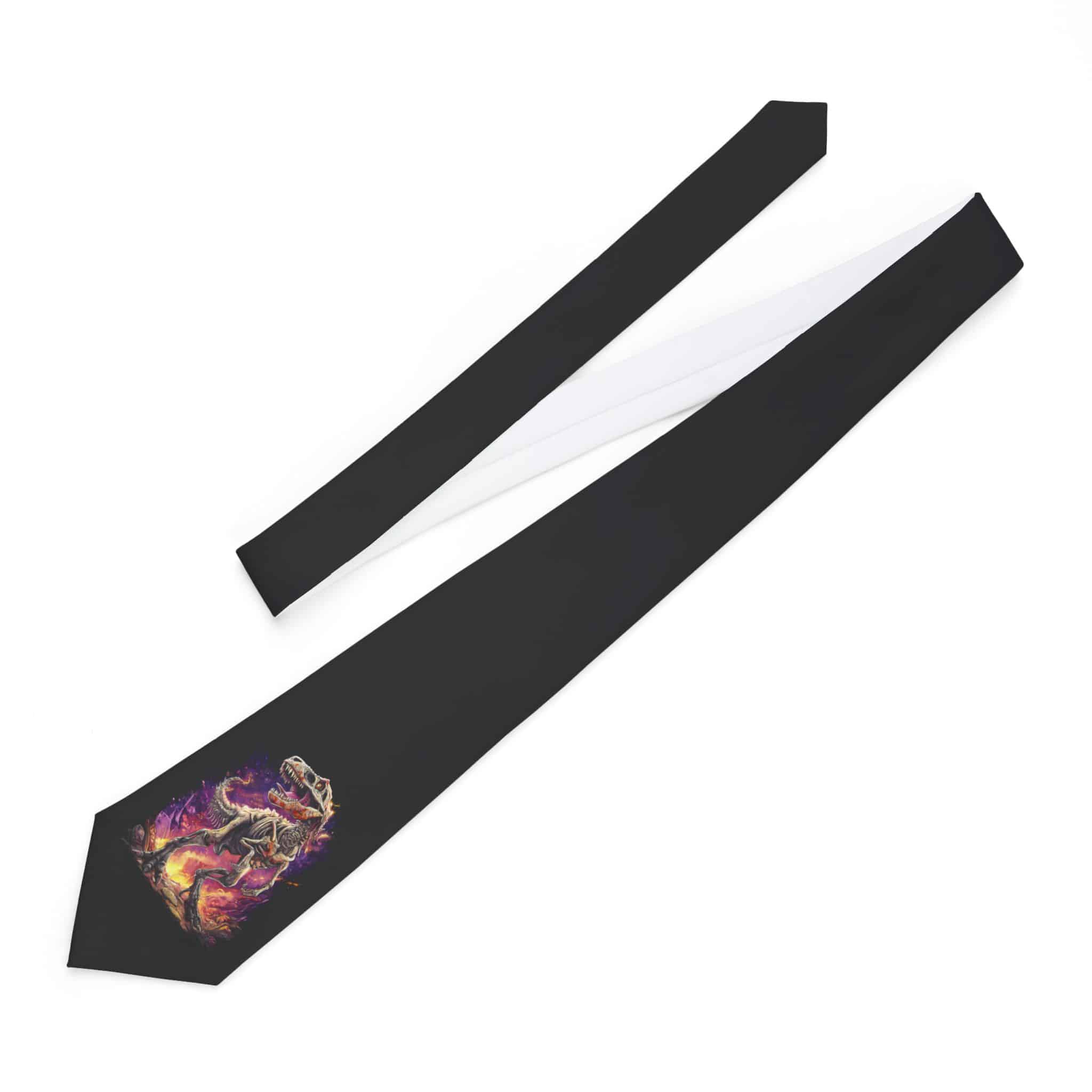 T-Rex Tie - Unique Statement Tie, Gifts for Him, Business Casual Accessory, Formal Wear, Art-Inspired - Image 2