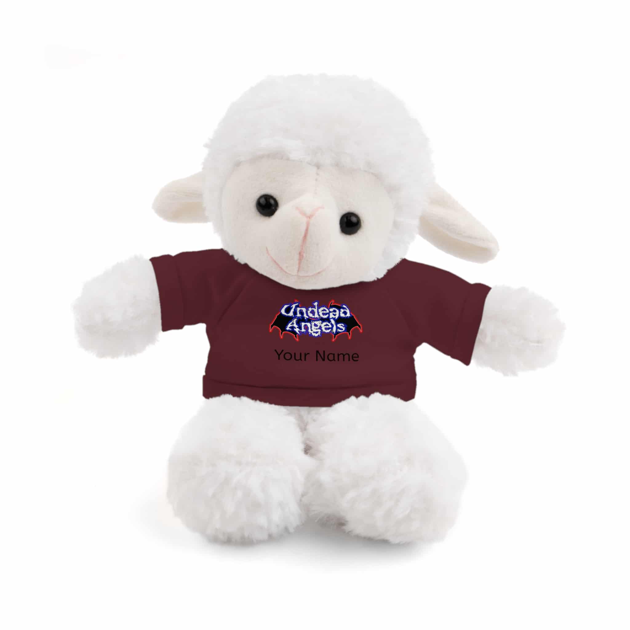 Personalized 8 Inch Stuffed Animals Wearing Undead Angels Tee Assortment - Image 82