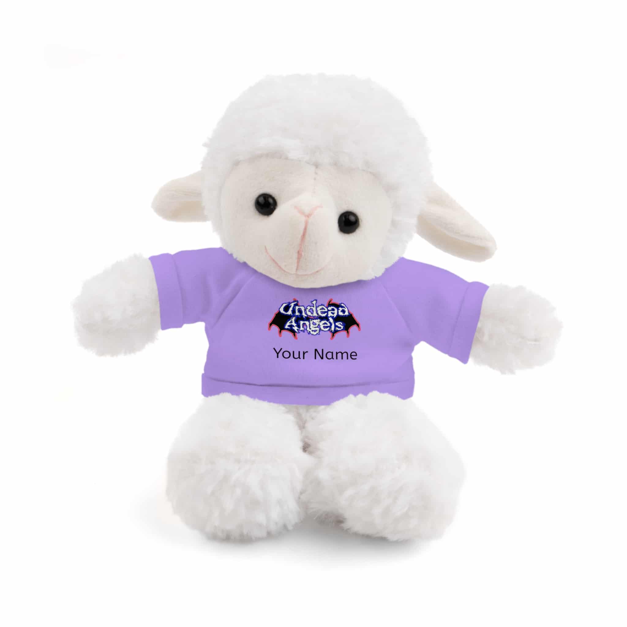 Personalized 8 Inch Stuffed Animals Wearing Undead Angels Tee Assortment - Image 52