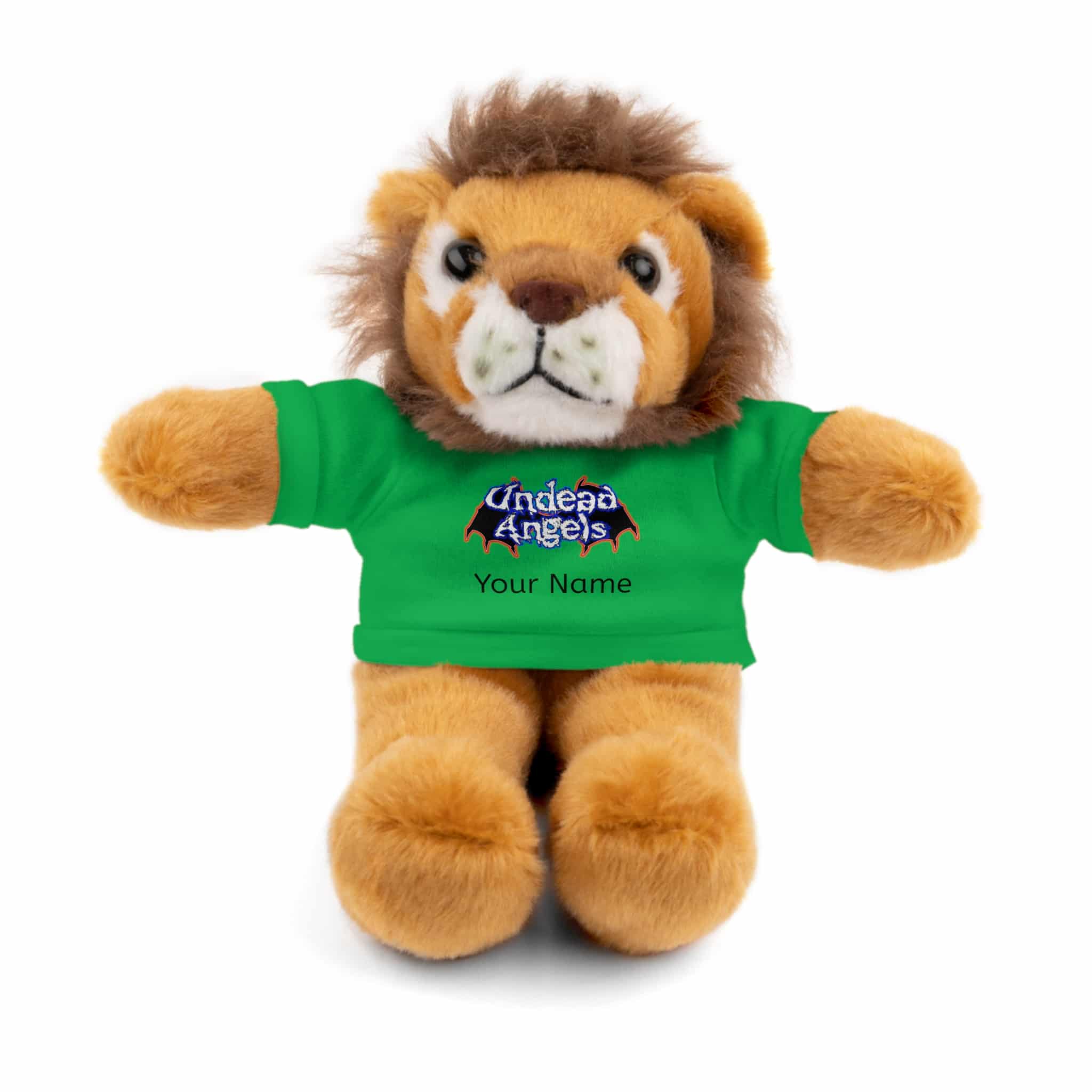 Personalized 8 Inch Stuffed Animals Wearing Undead Angels Tee Assortment - Image 37