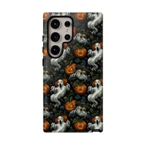 Ghosts & Pumpkins Pattern 1 Samsung & iPhone Ultra Tough Cases