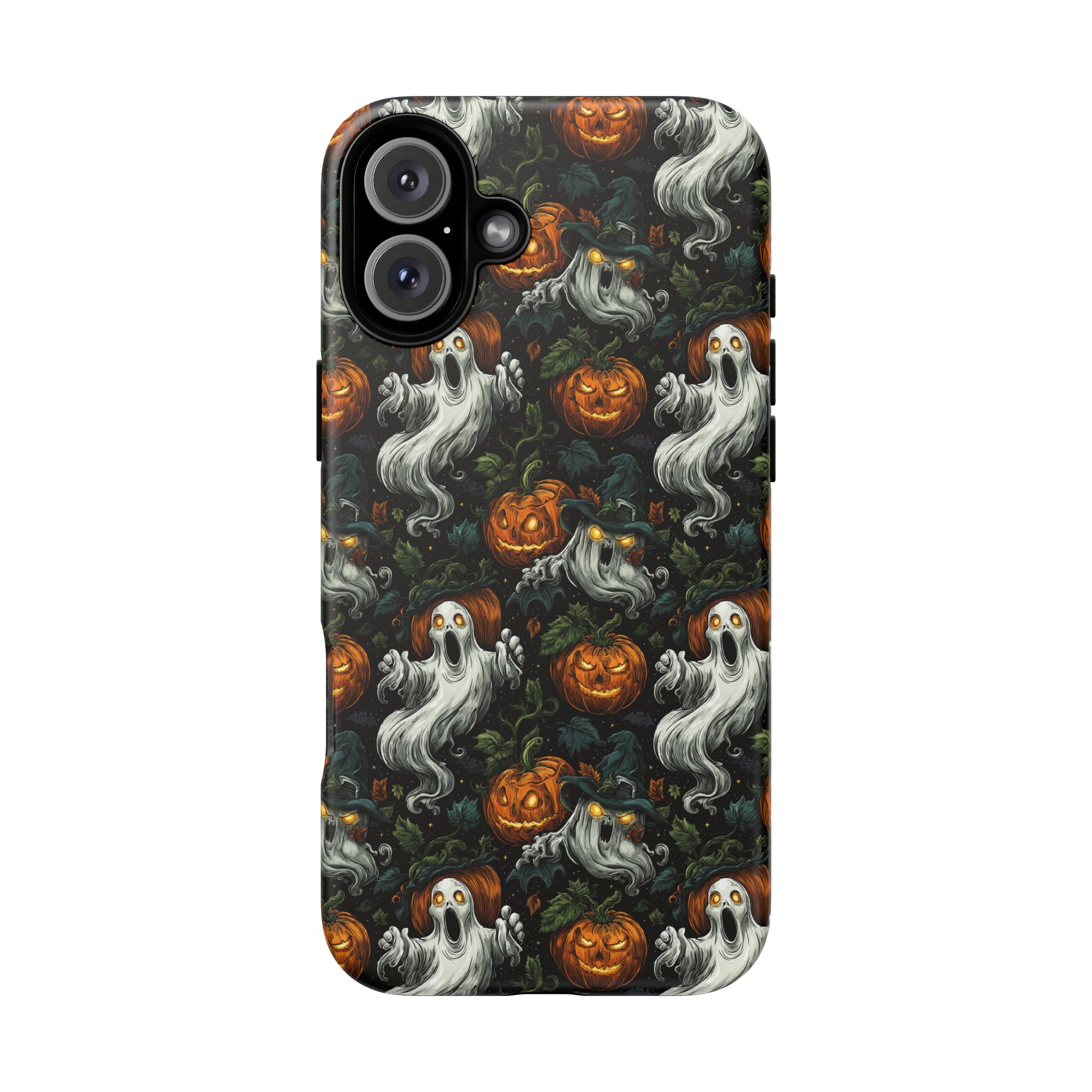 Ghosts & Pumpkins Pattern 1 Samsung & iPhone Ultra Tough Cases - Image 103