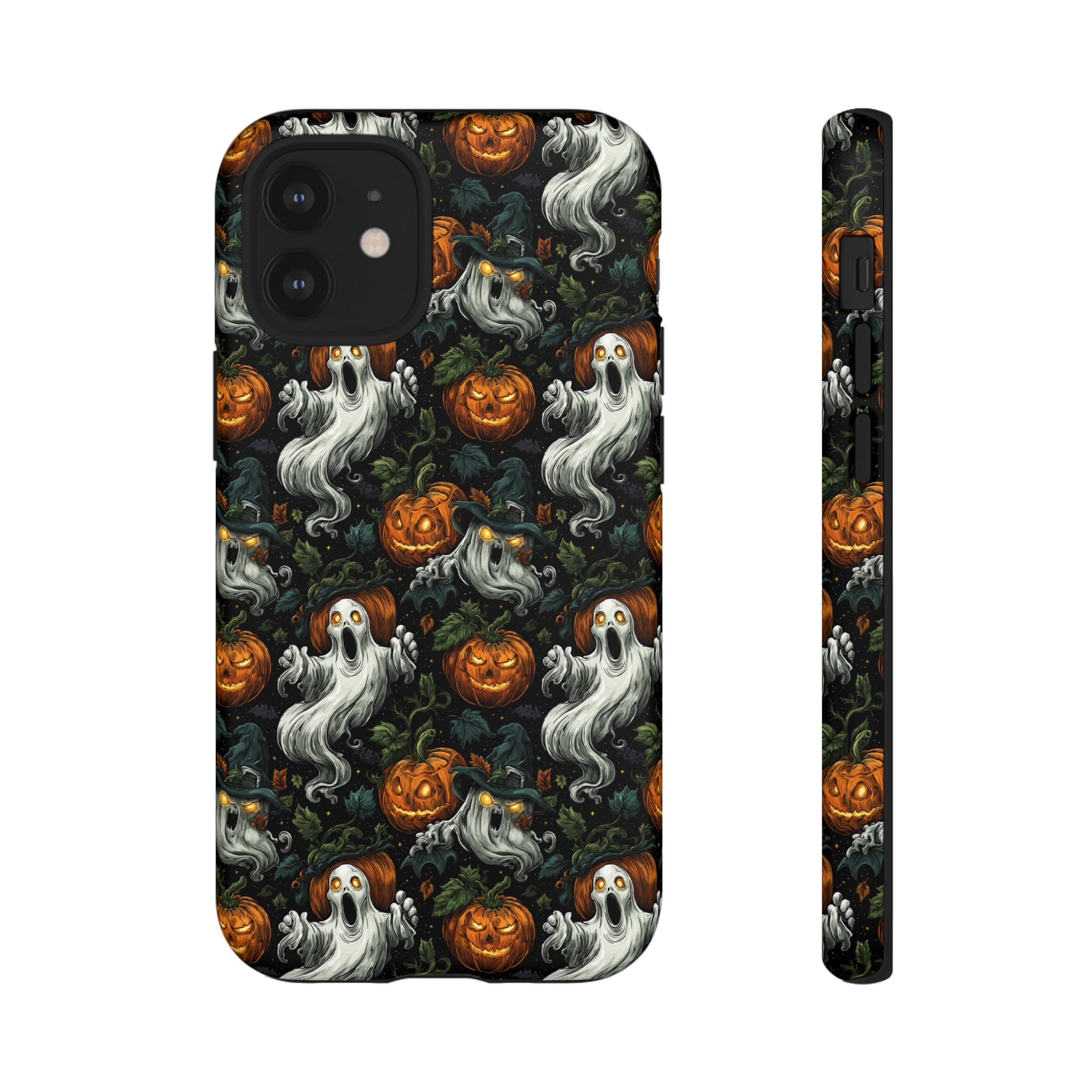 Ghosts & Pumpkins Pattern 1 Samsung & iPhone Ultra Tough Cases - Image 52