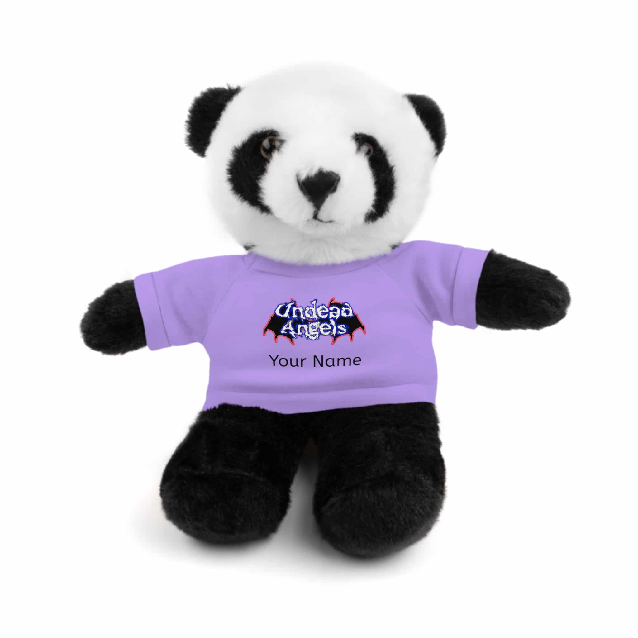Personalized 8 Inch Stuffed Animals Wearing Undead Angels Tee Assortment - Image 49