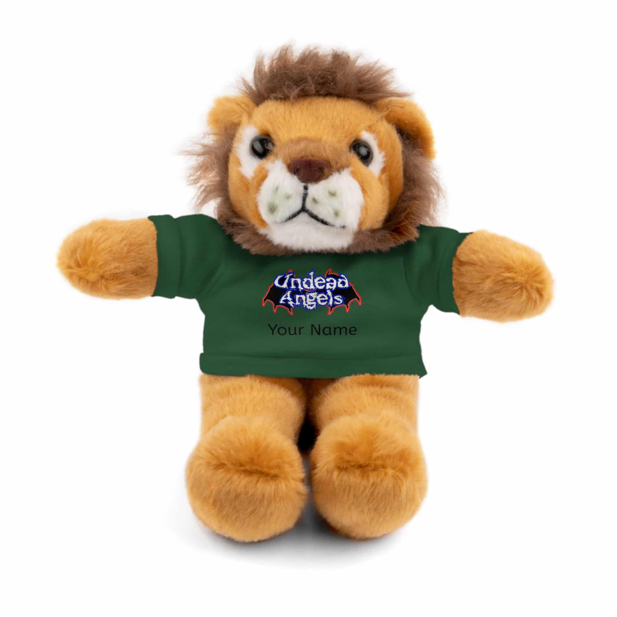 Personalized 8 Inch Stuffed Animals Wearing Undead Angels Tee Assortment - Image 22