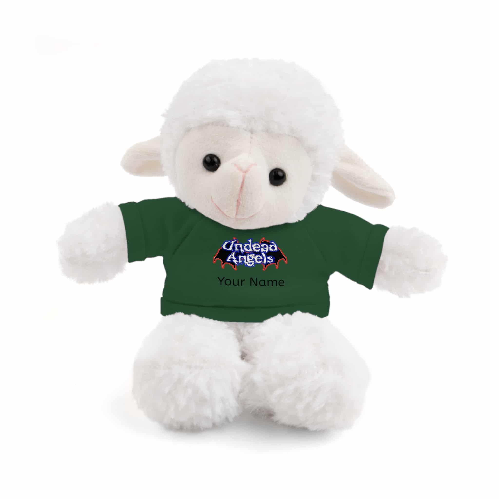 Personalized 8 Inch Stuffed Animals Wearing Undead Angels Tee Assortment - Image 28