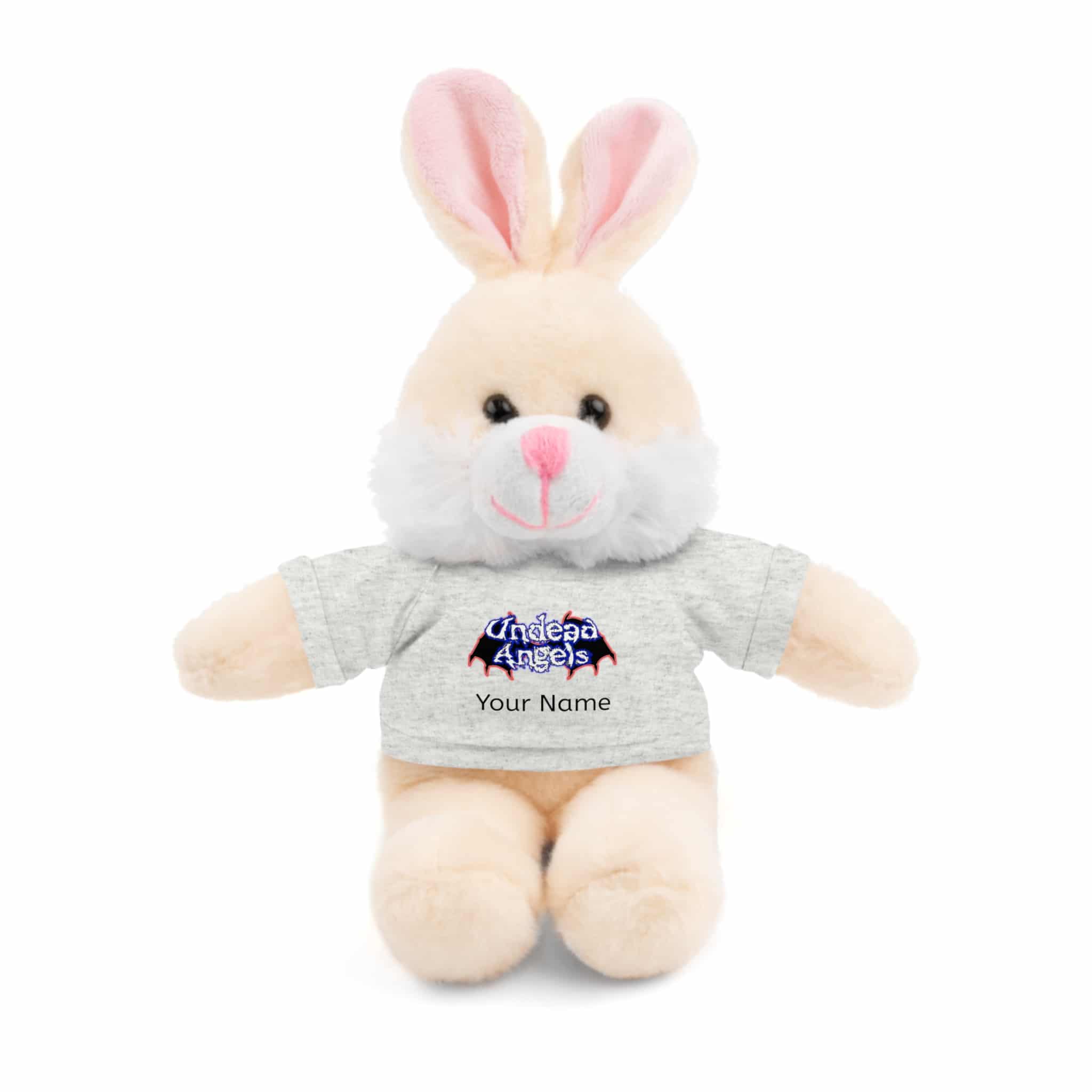 Personalized 8 Inch Stuffed Animals Wearing Undead Angels Tee Assortment - Image 7