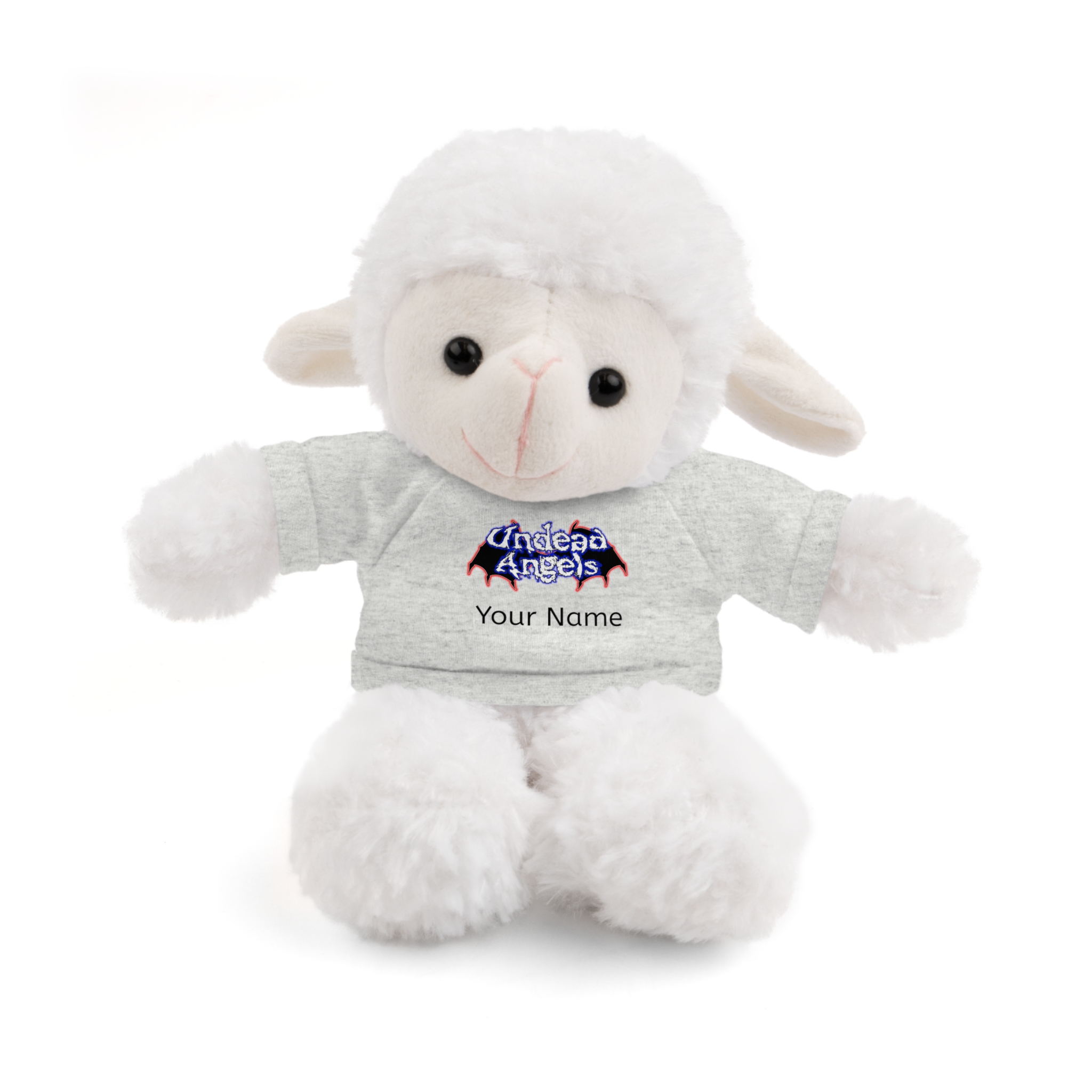 Personalized 8 Inch Stuffed Animals Wearing Undead Angels Tee Assortment - Image 13