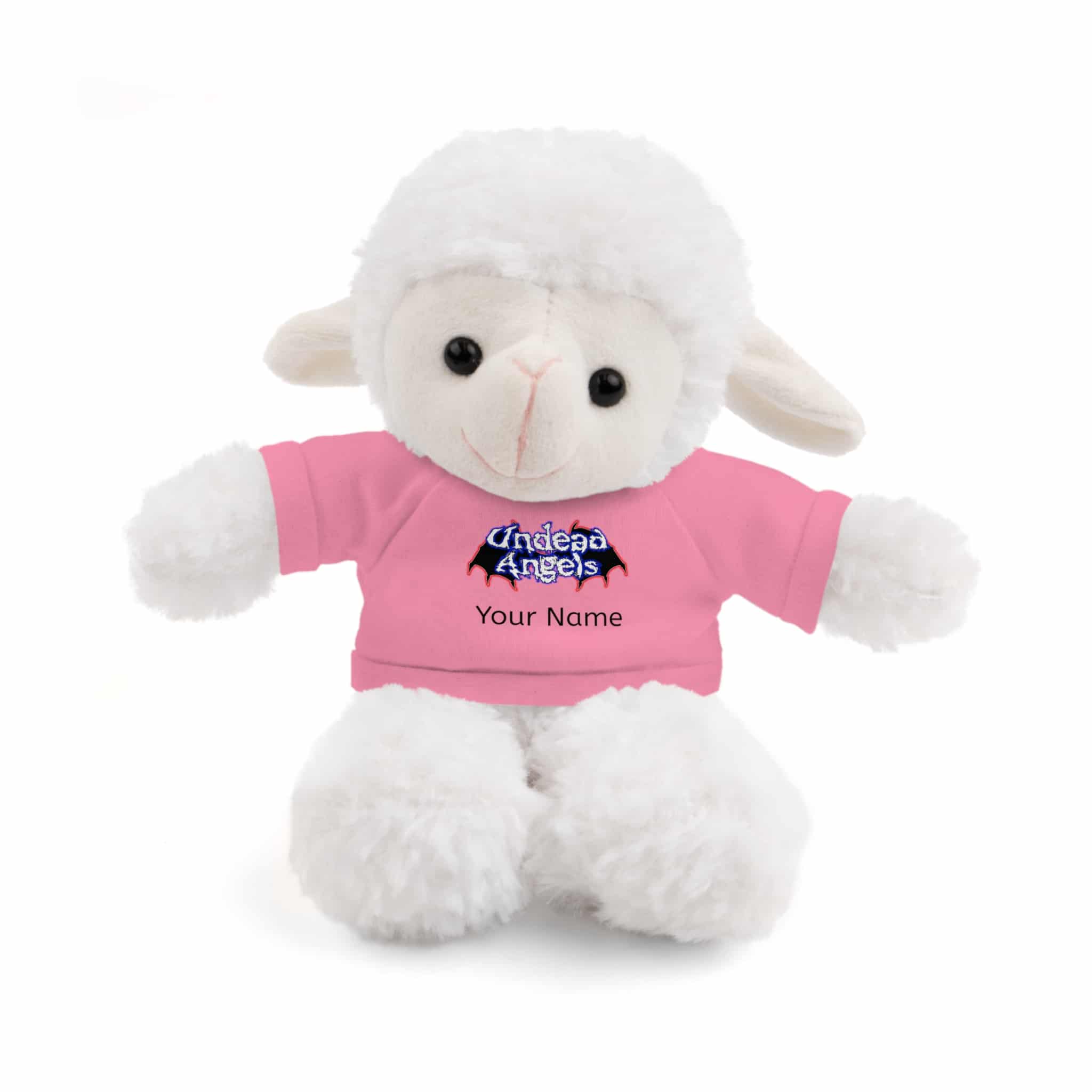 Personalized 8 Inch Stuffed Animals Wearing Undead Angels Tee Assortment - Image 106