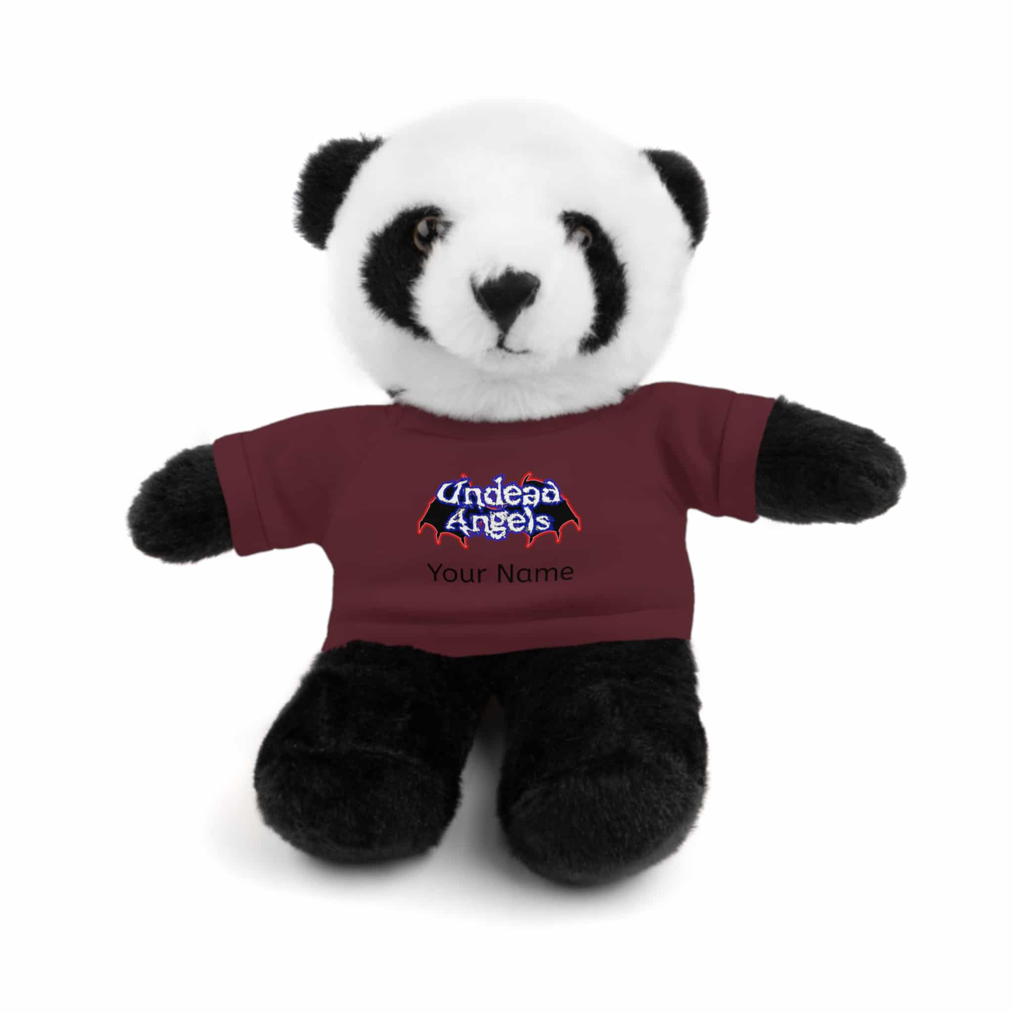 Personalized 8 Inch Stuffed Animals Wearing Undead Angels Tee Assortment - Image 79